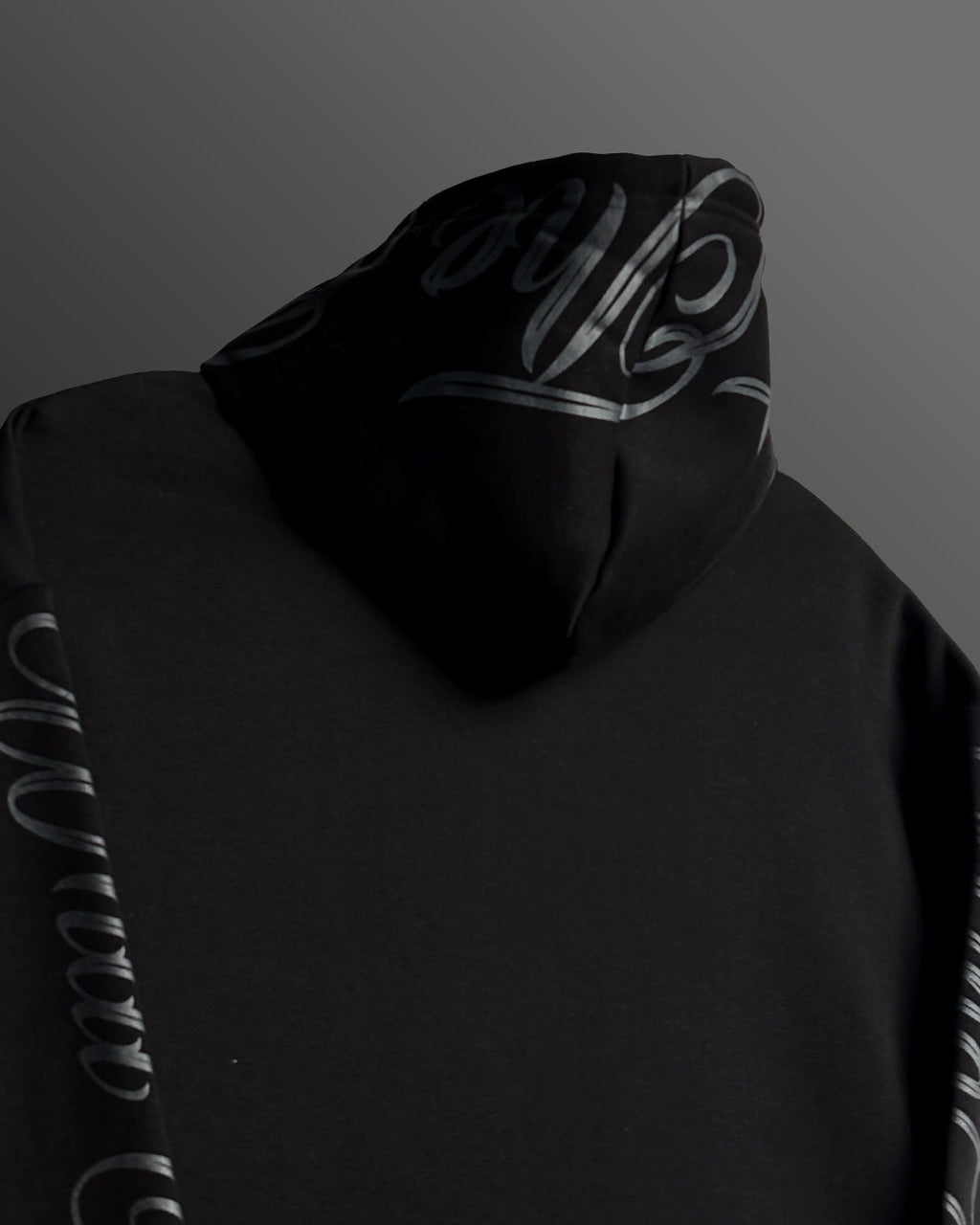 Black Angel Oversized Hoodie