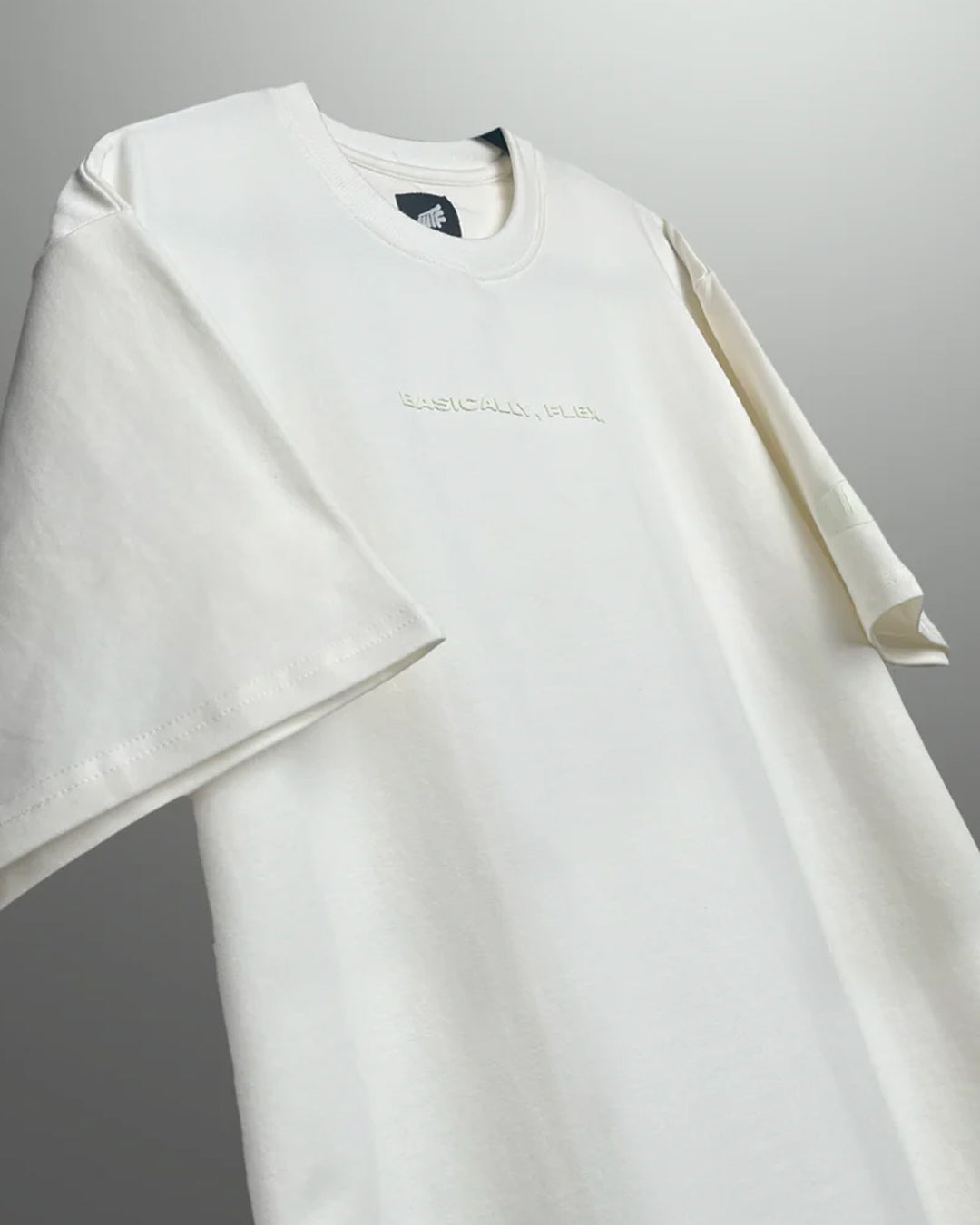 Basic Plain Off White Heavyweight T-shirt