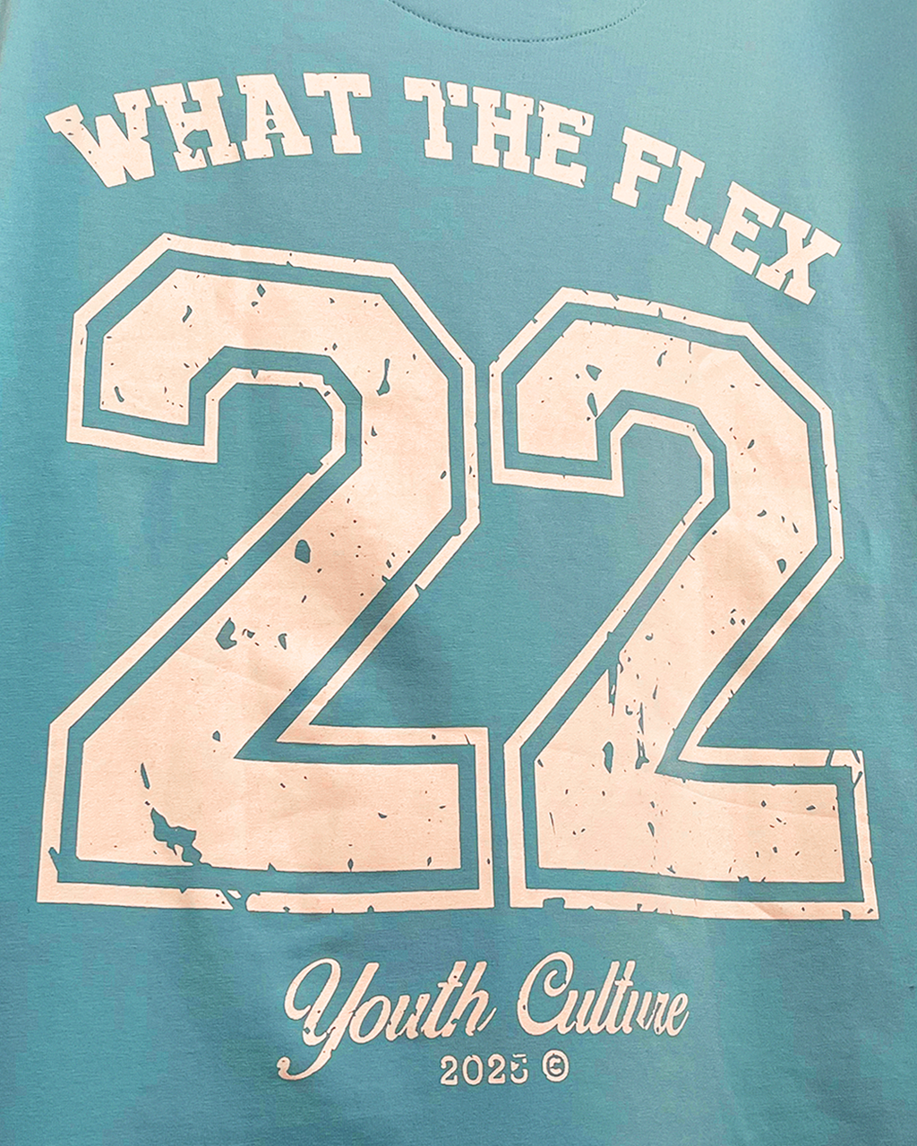 Rebirth Blue Boxy Fit T-Shirt