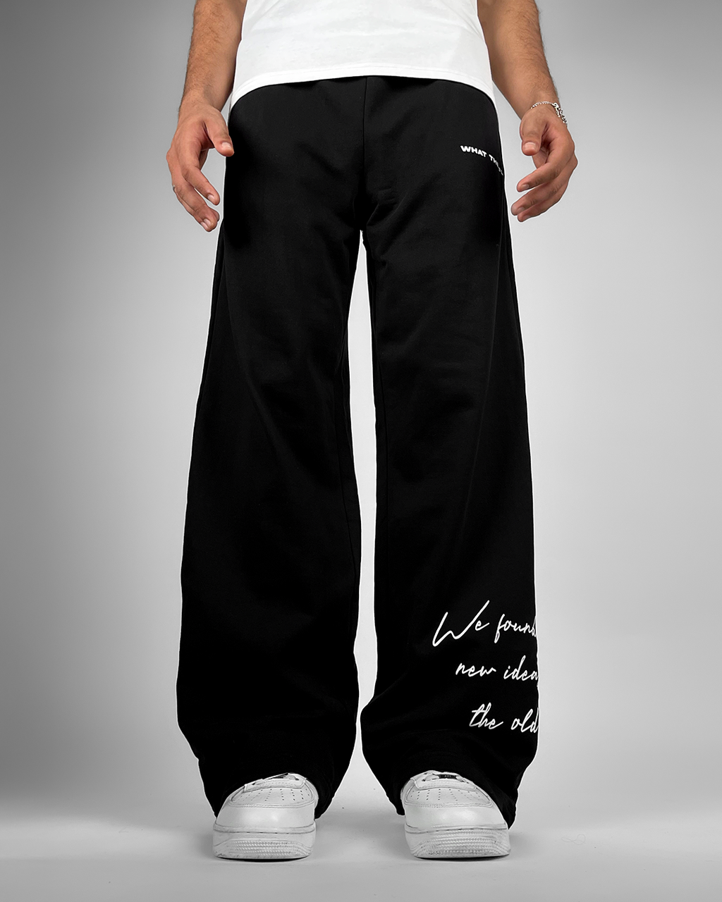 Old World Black Essential Pants