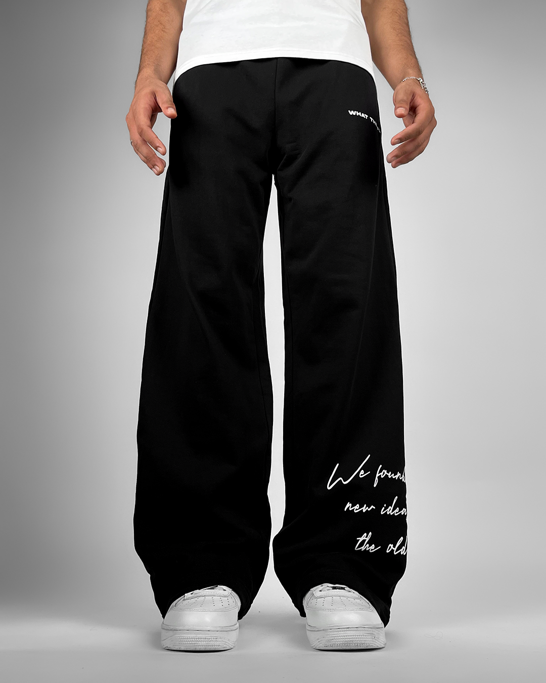 Old World Black Essential Pants