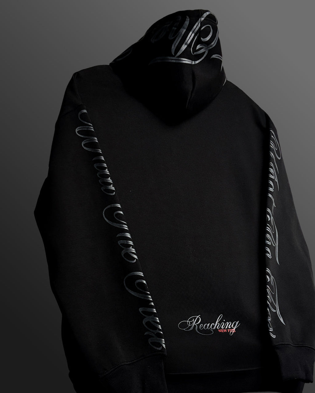 Black Angel Oversized Hoodie