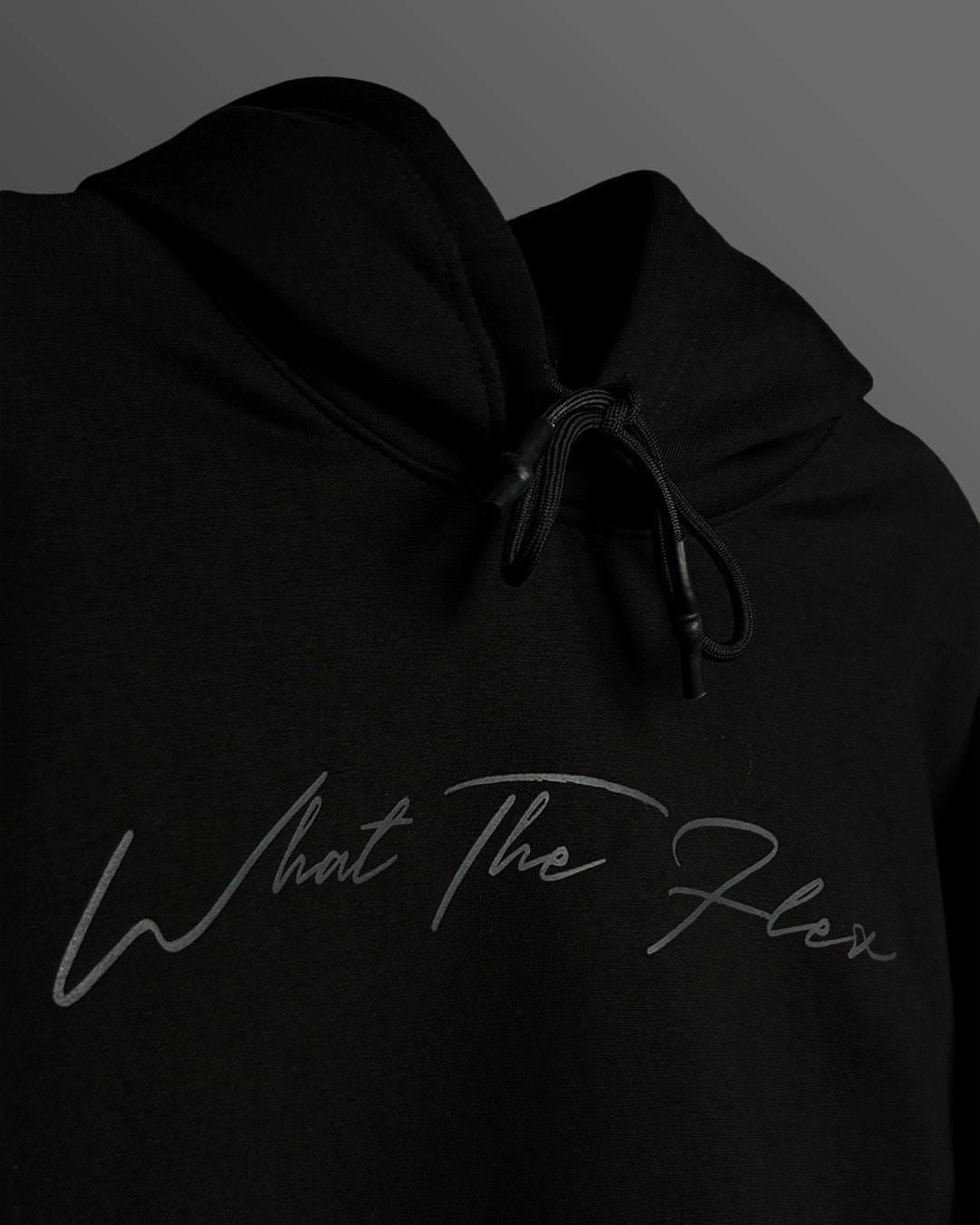 Fearless Black Boxy Fit Hoodie
