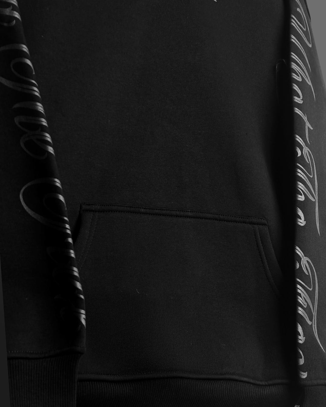 Black Angel Oversized Hoodie