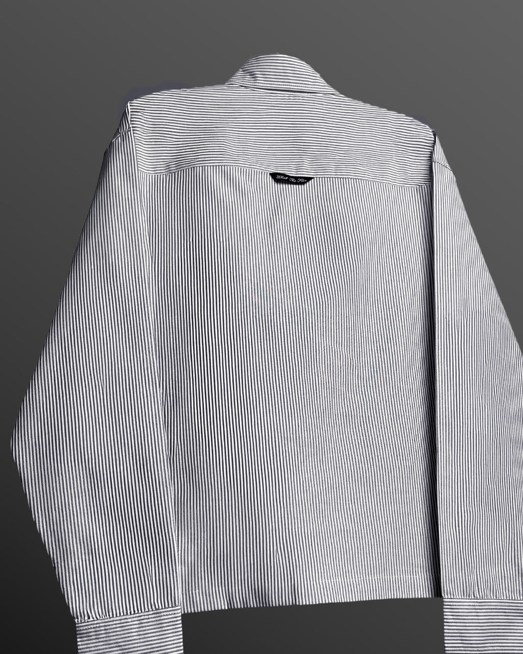 All Things Black Striped Shirt