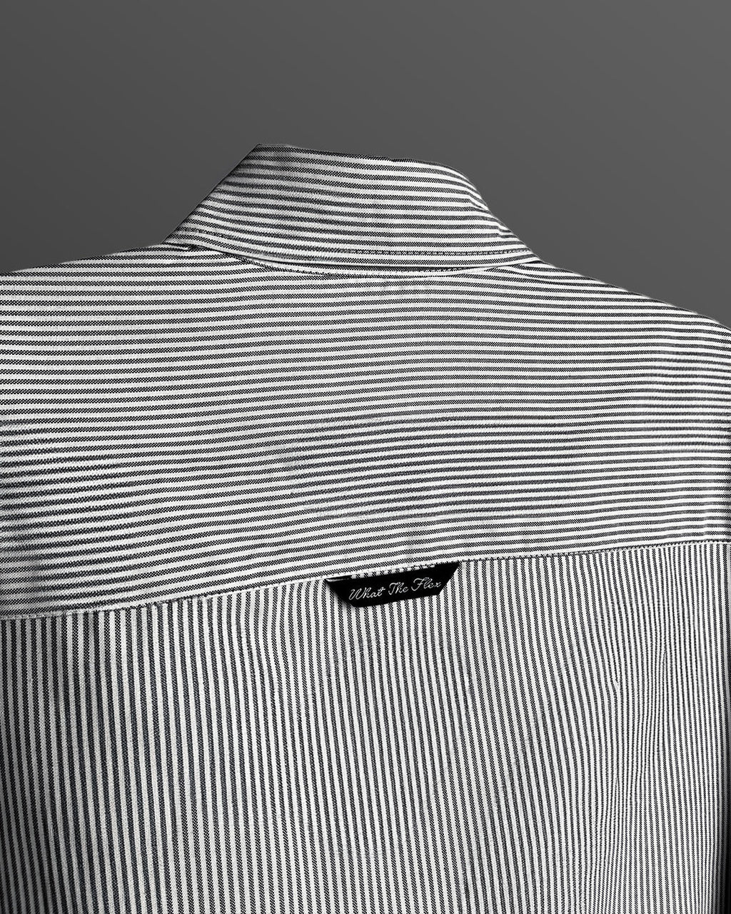 All Things Black Striped Shirt