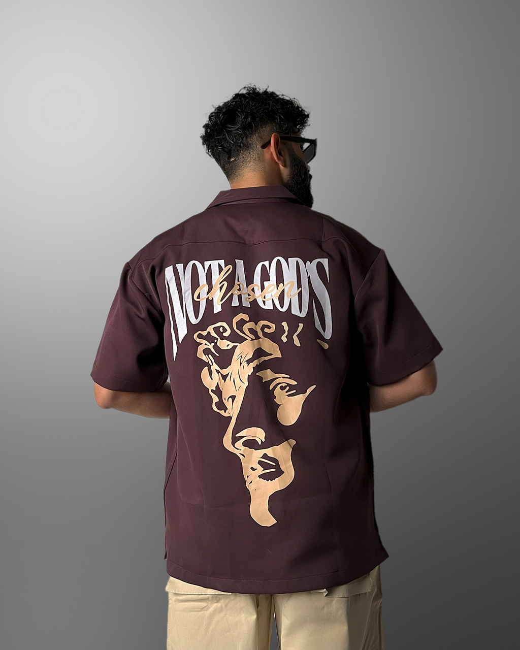 Face of God Bowling Shirt