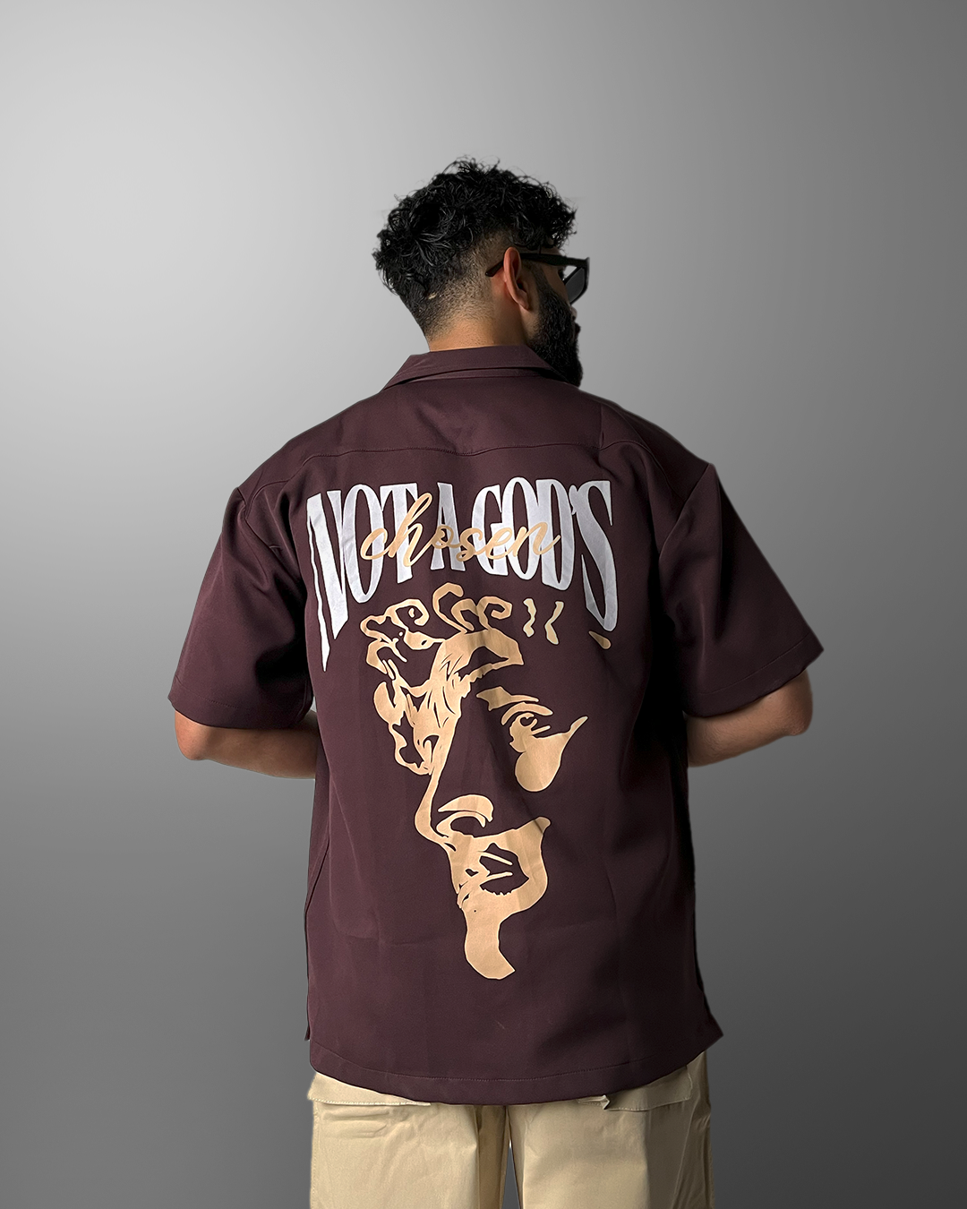 Face of God Bowling Shirt