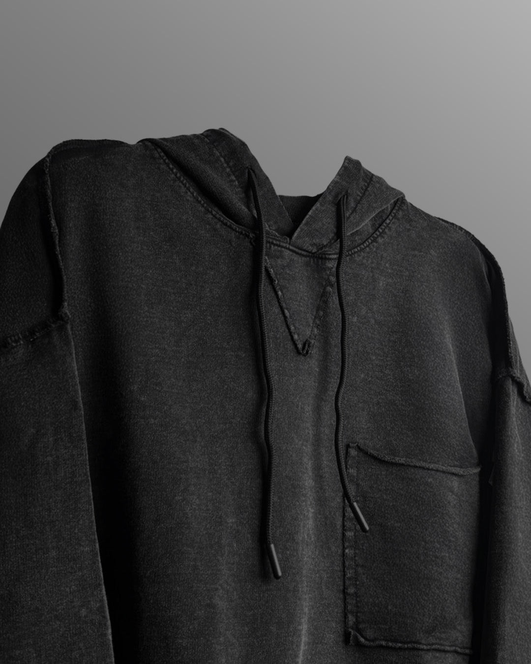 Bad Land Double Layer Hoodie