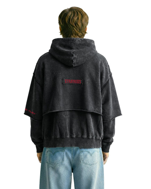 Bad Land Double Layer Hoodie