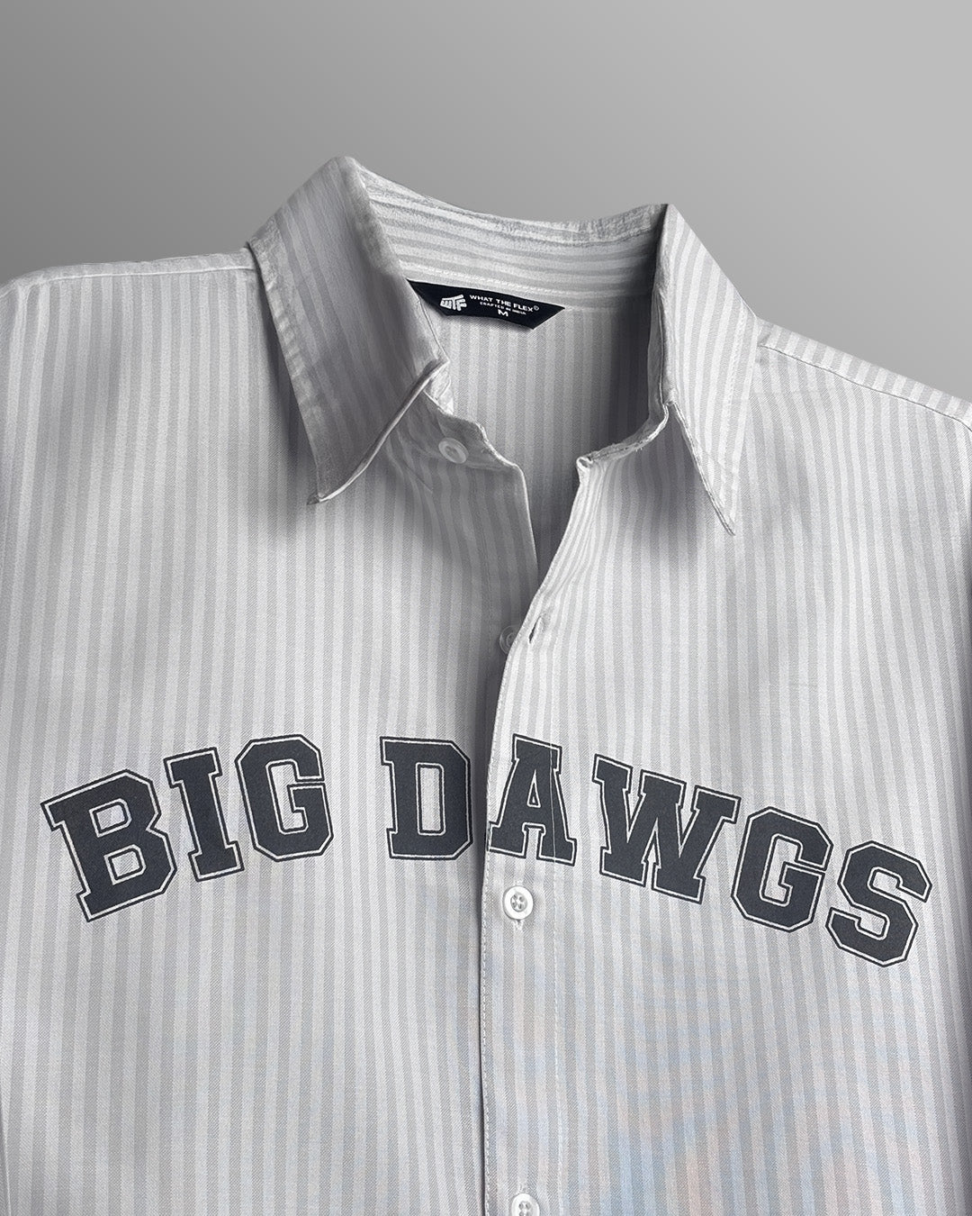 Big Dawgs Grey Striped Shirt