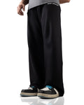 Black Essential Cotton Pants