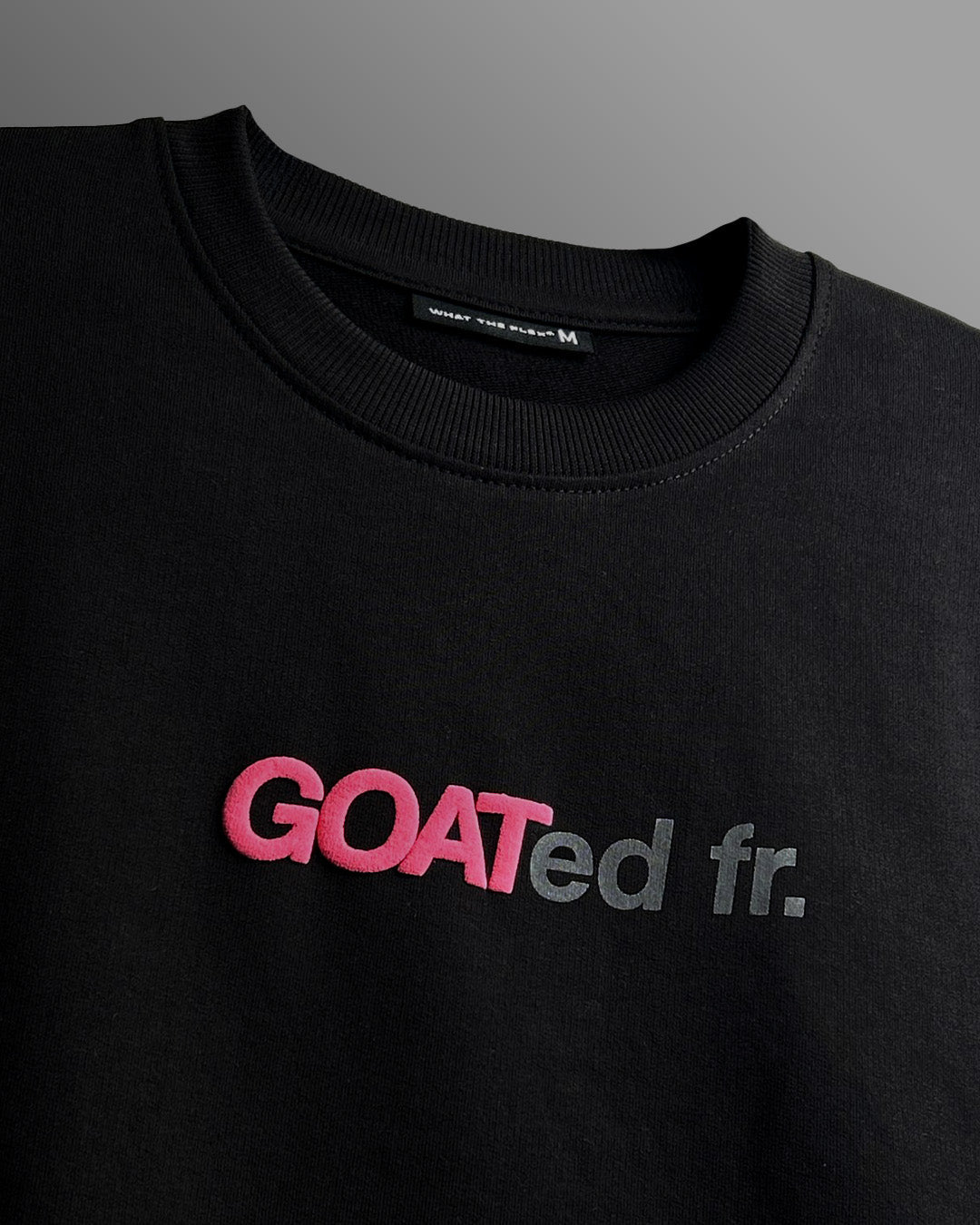 Goat Breakfast Black Heavyweight T-shirt