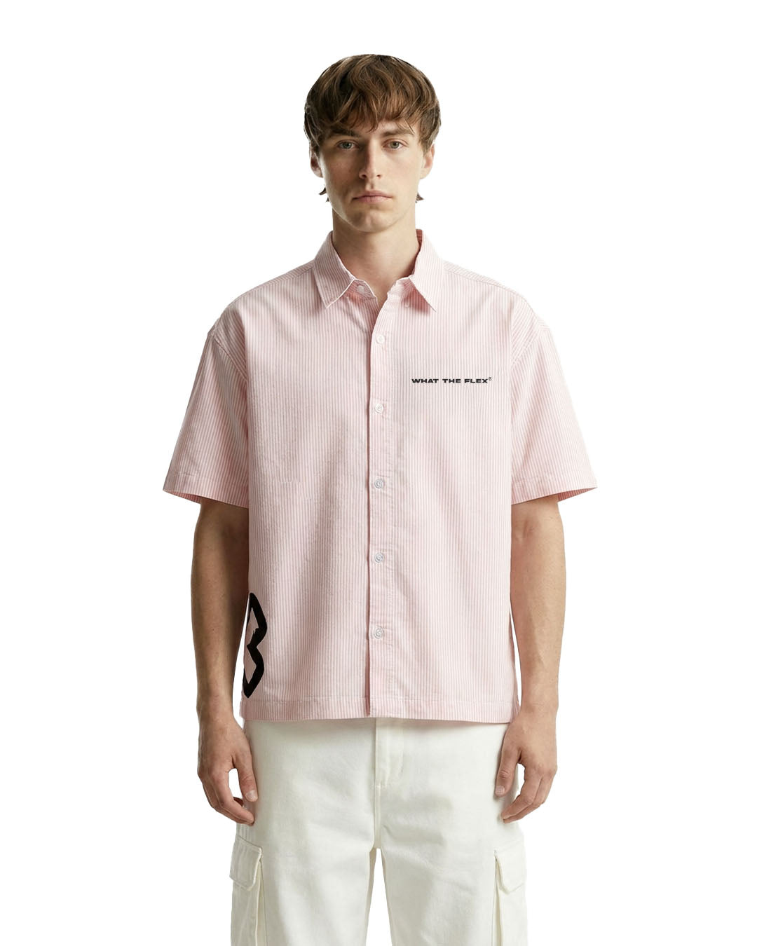 Broken Dreams Half Sleeve Striped Shirt