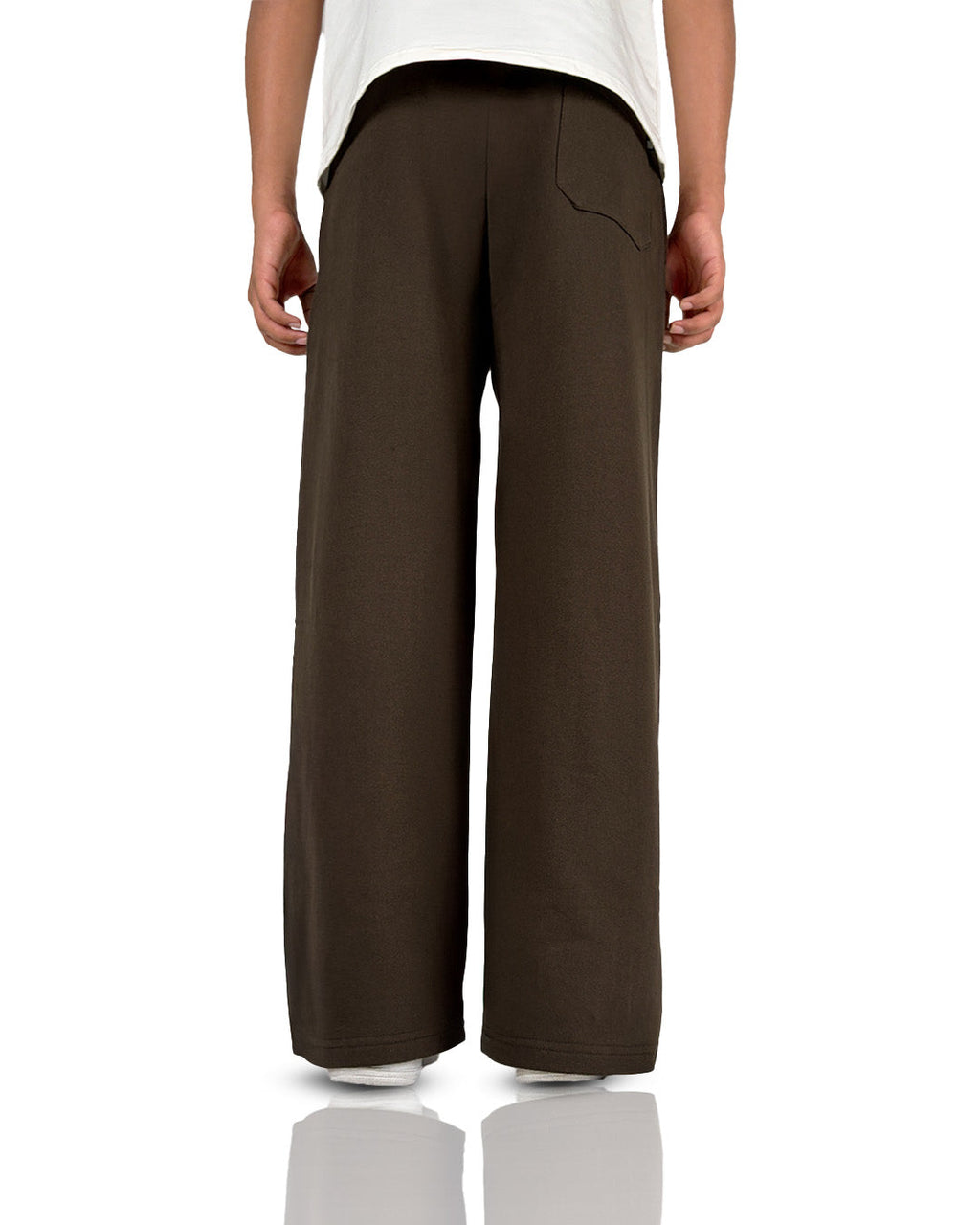 Brown essential cotton Pants