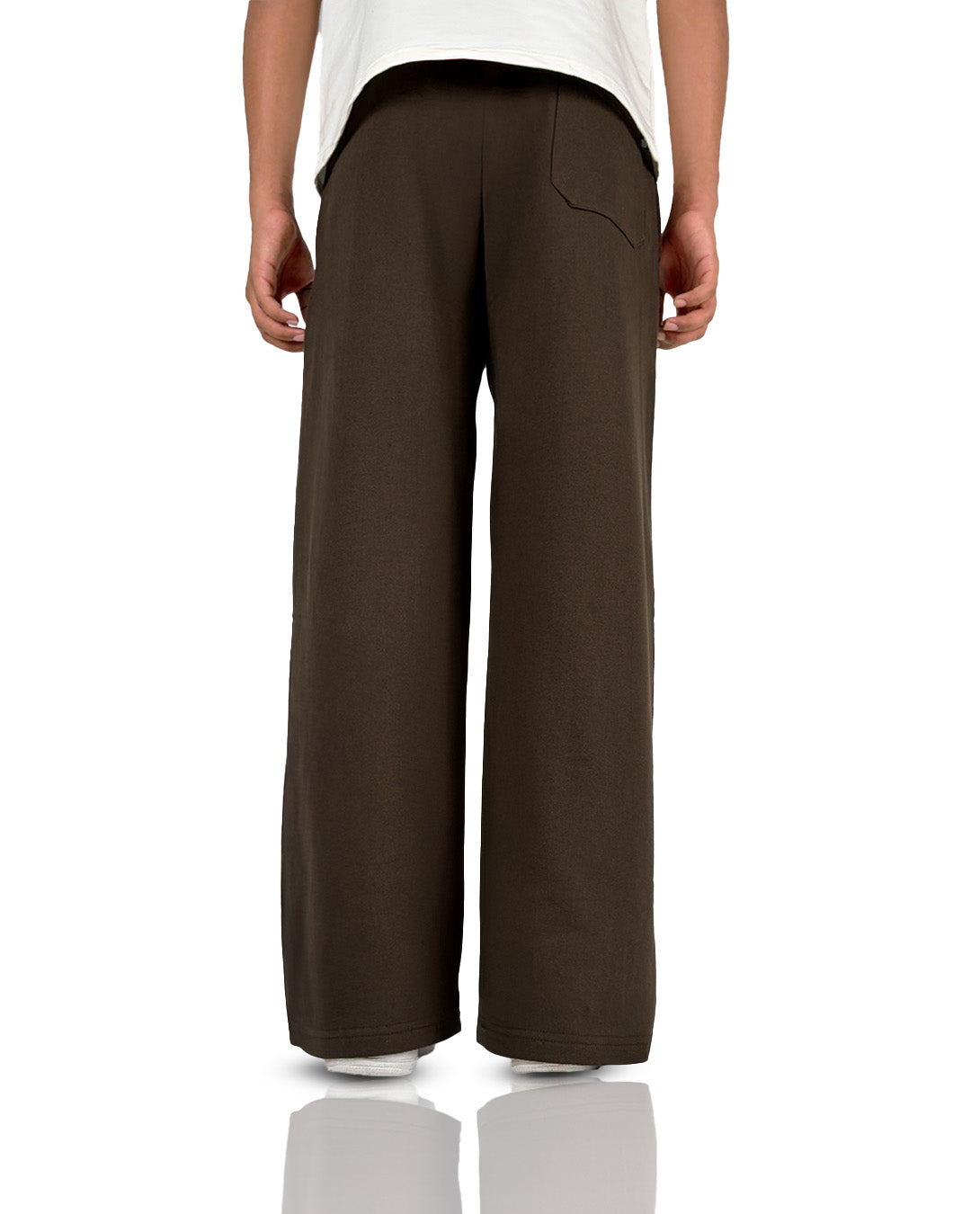Brown essential cotton Pants