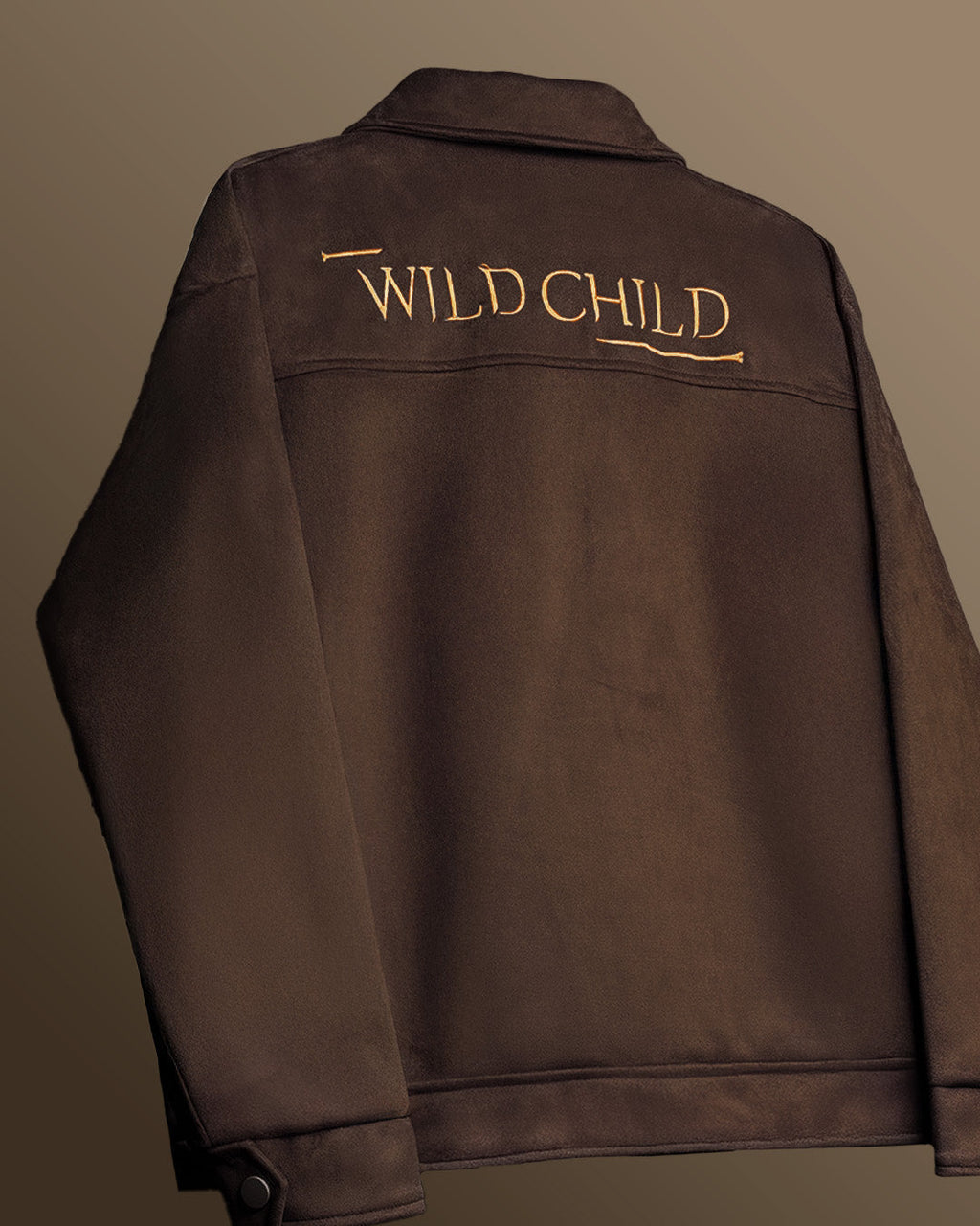 Wild Child Brown Suede Jacket