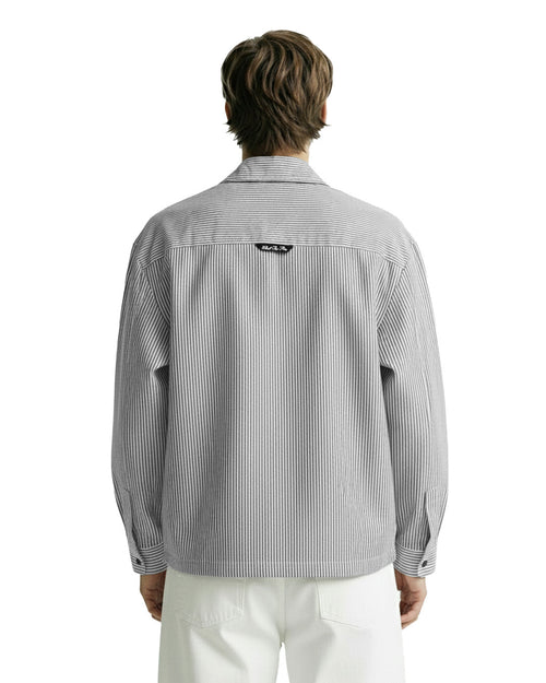 Basic Black Striped Shirt