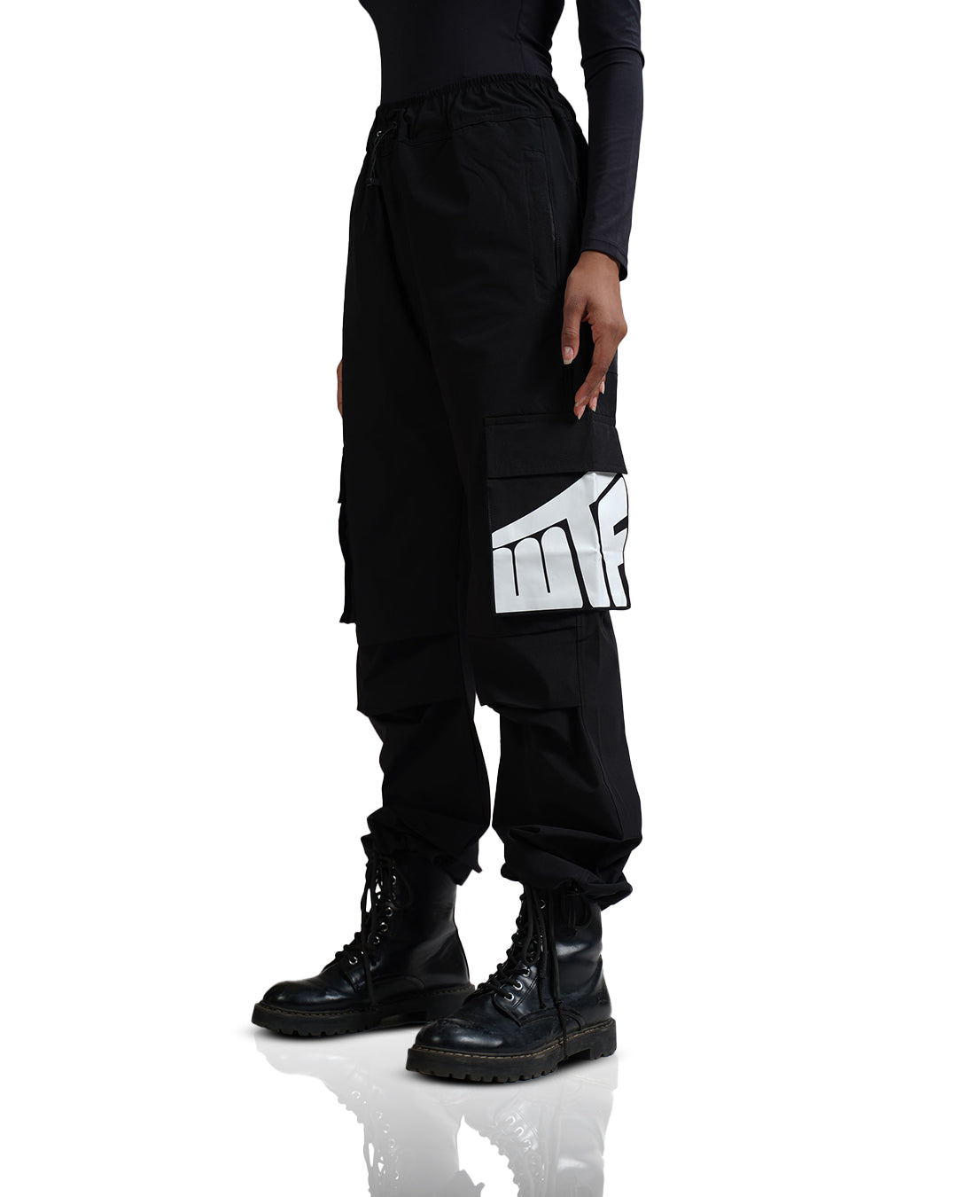 Black Parachute Pants
