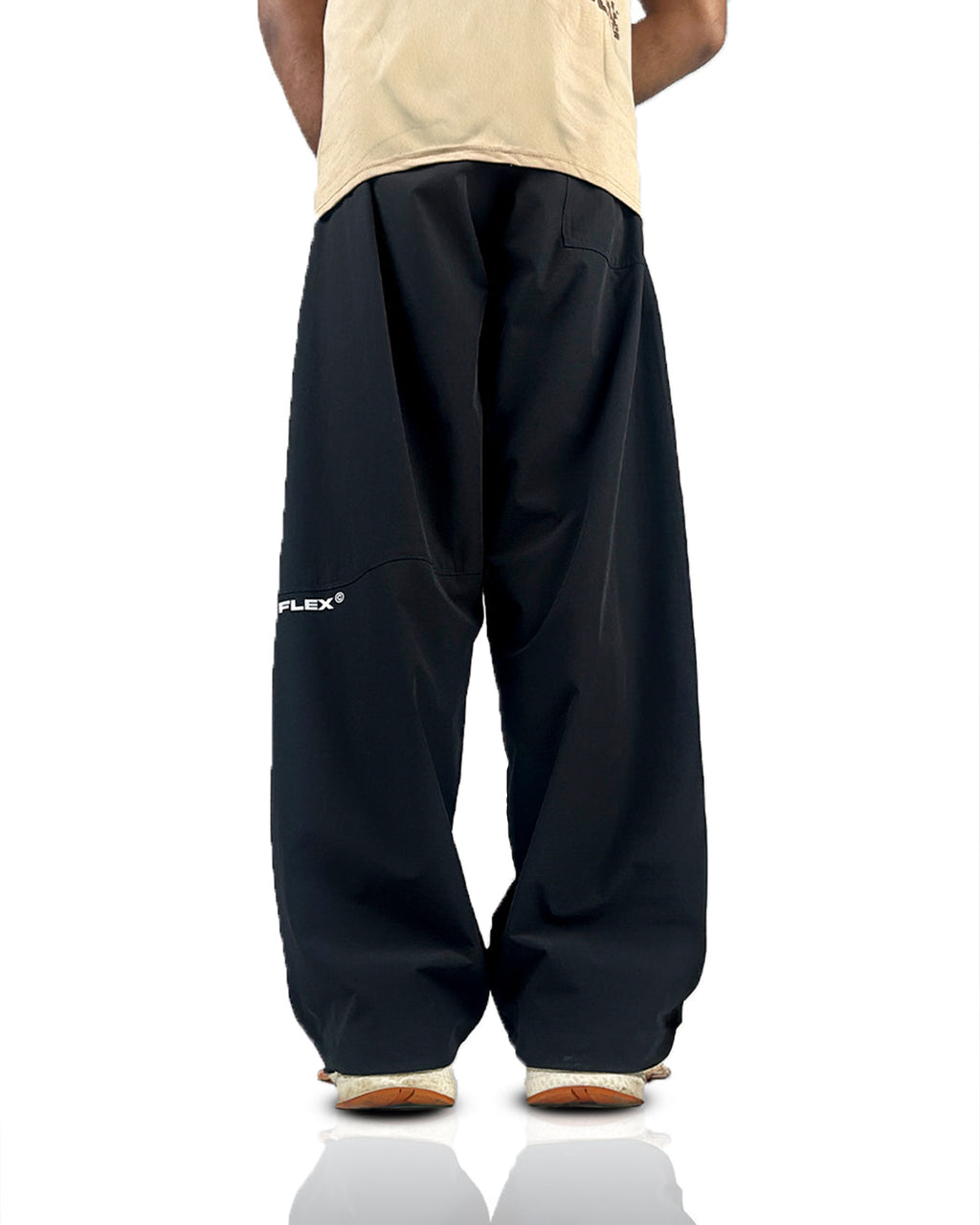 Black Breakout Parachute Pants