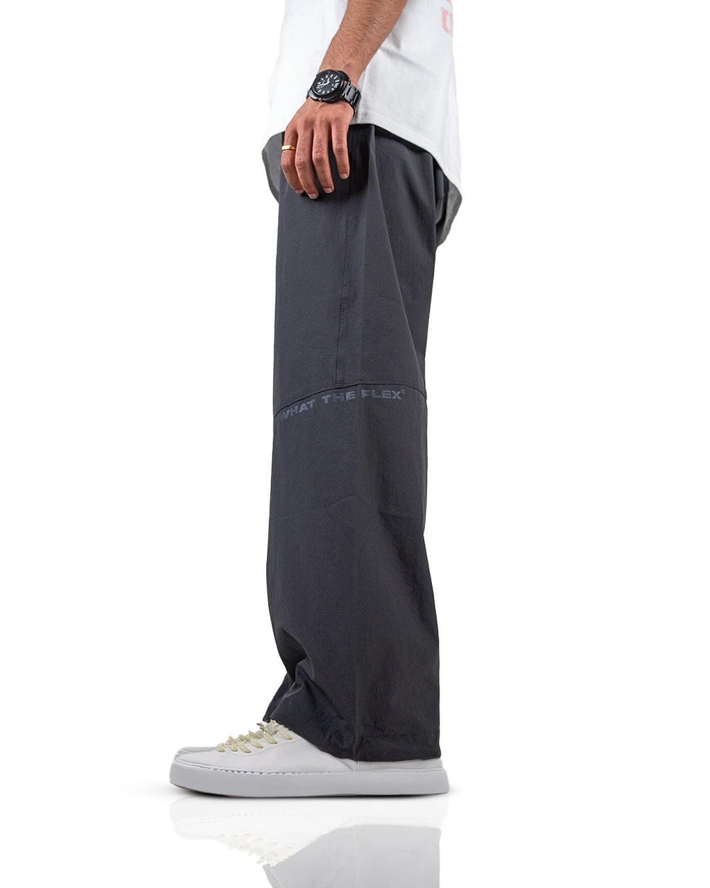 Charcoal Breakout Parachute Pants