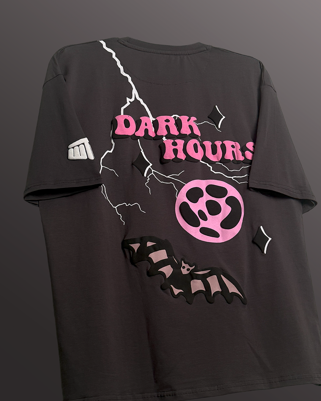 Dark Hours Grey Oversized T-shirt