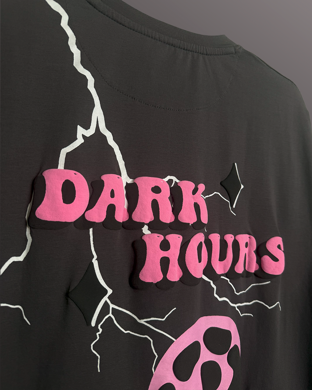 Dark Hours Grey Oversized T-shirt