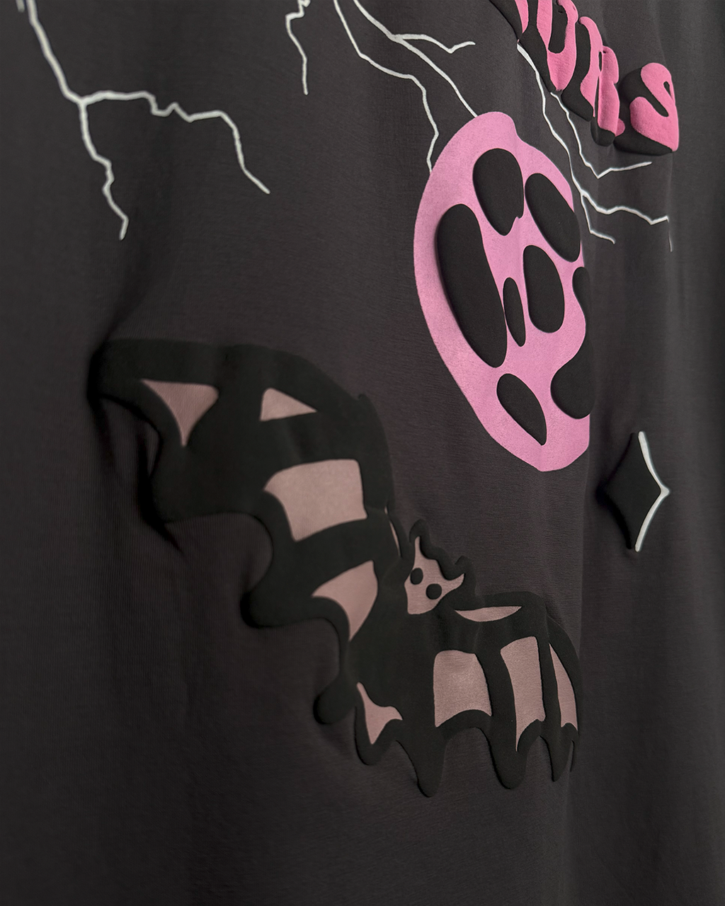 Dark Hours Grey Oversized T-shirt