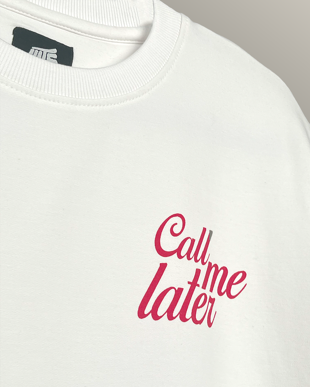 Deadlines White Heavyweight T-Shirt