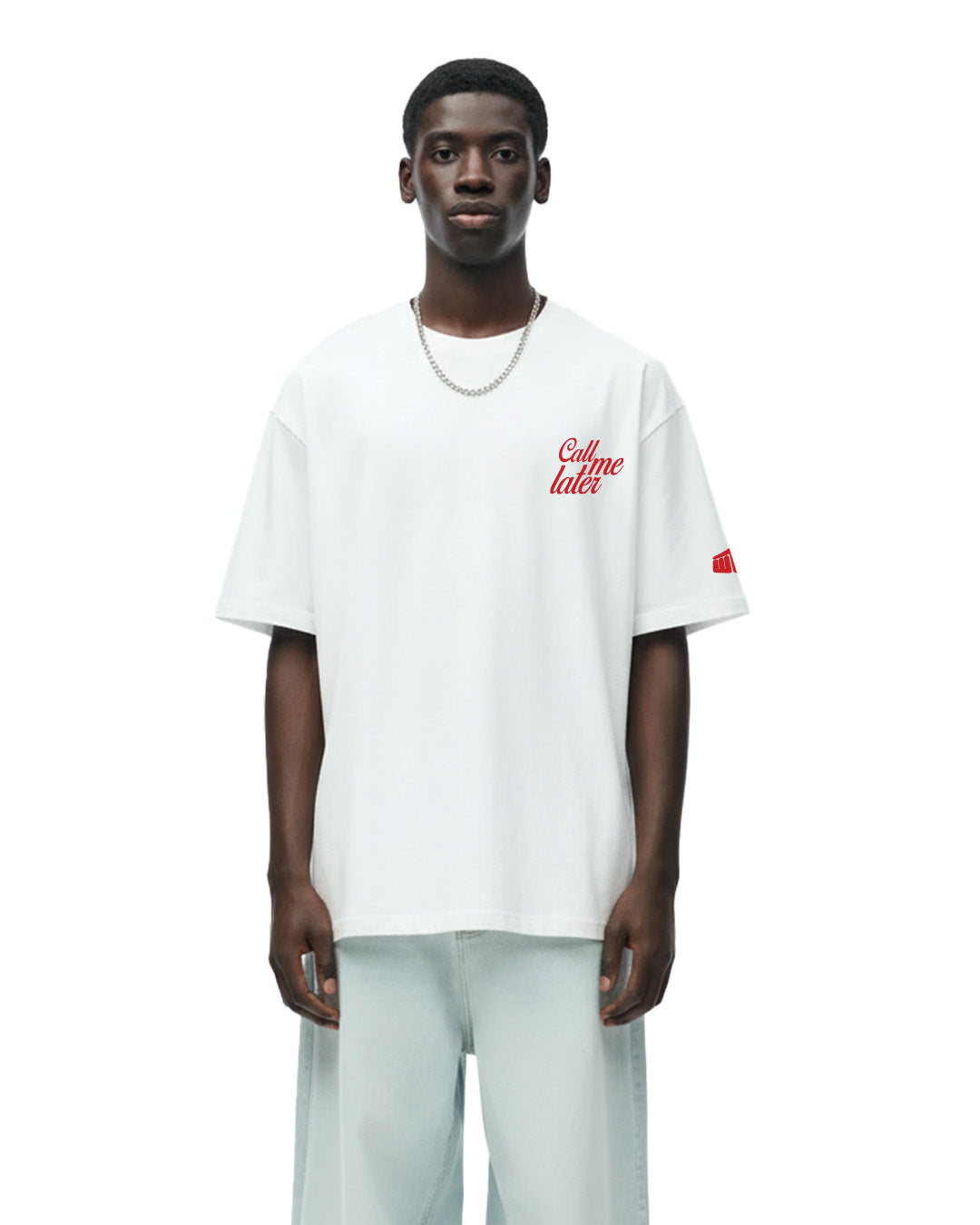 Deadlines White Heavyweight T-Shirt