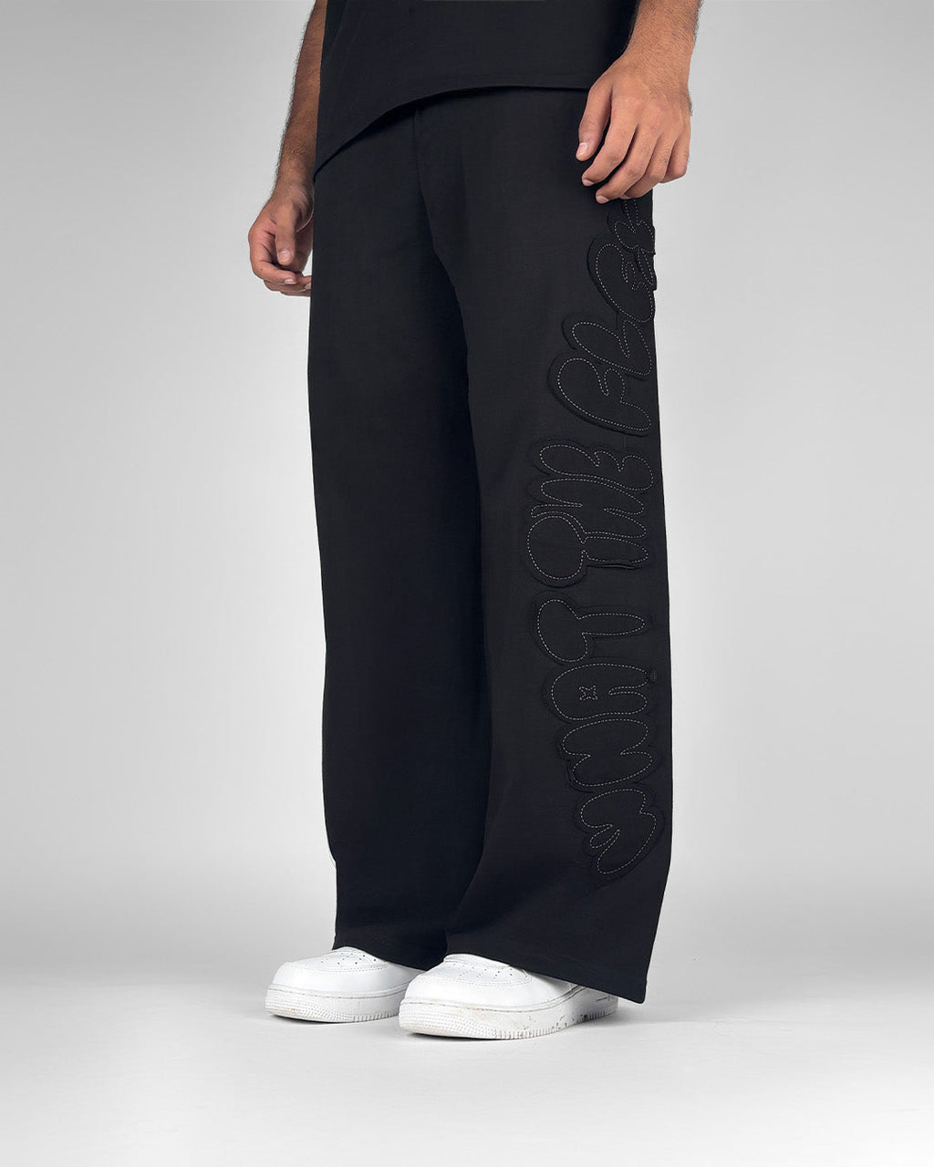 Black Dropout Sweatpants