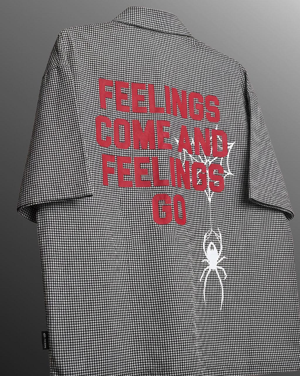 Feelings Checks Black shirt