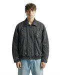 Over Drive Washed Denim Jacket