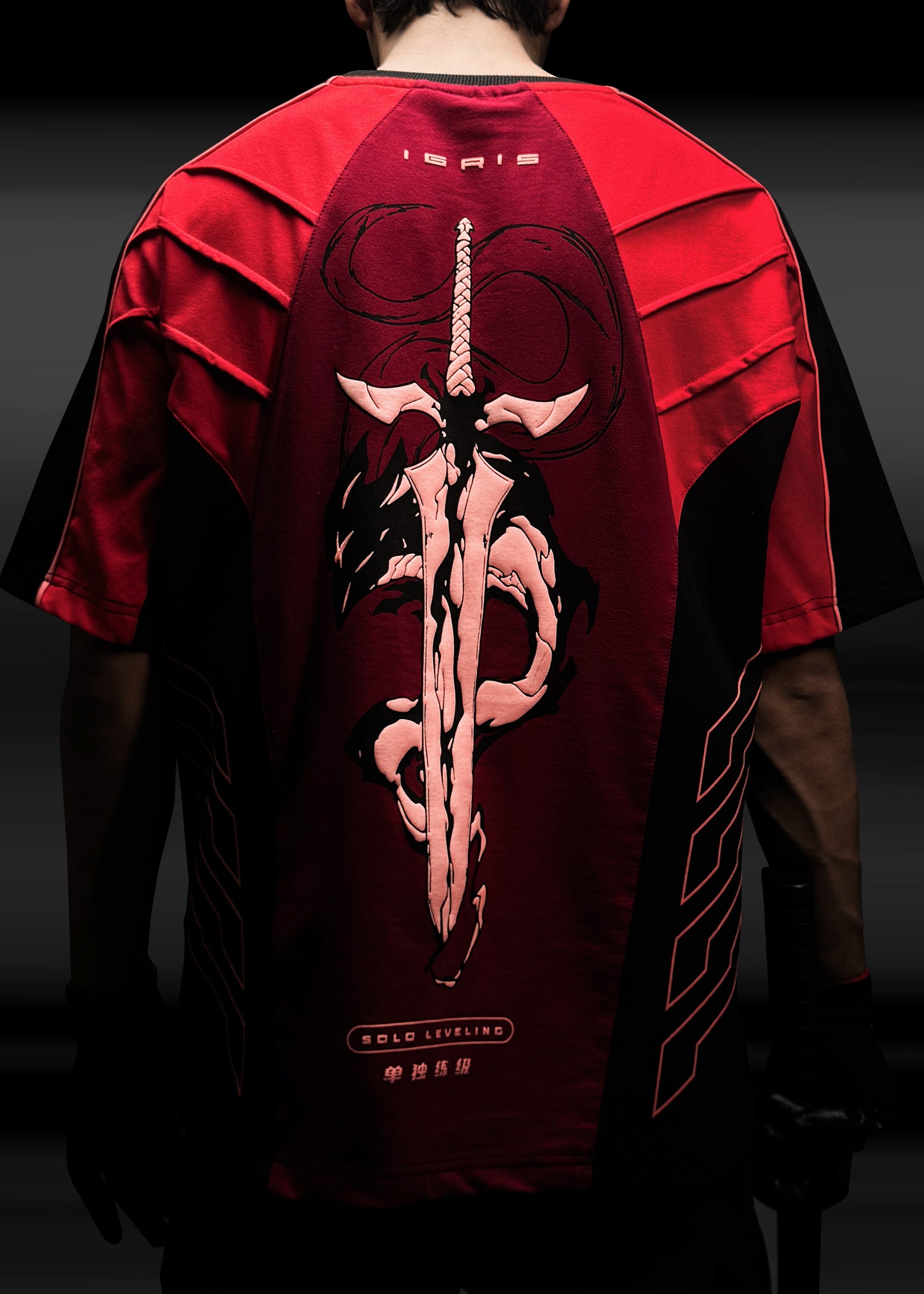 IGRIS ARMOUR / SOLO LEVELING OVERSIZED T-SHIRT