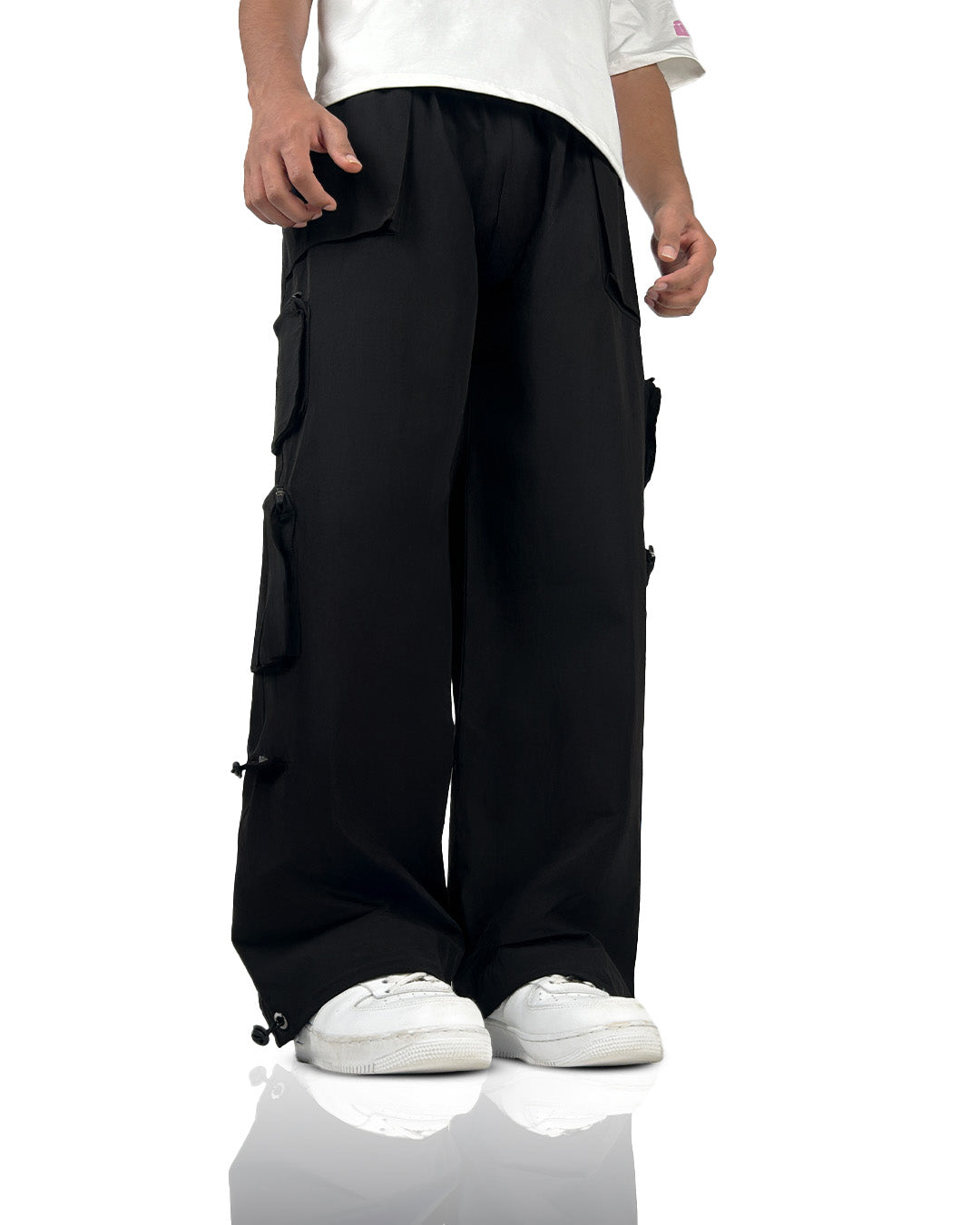 Loadout Black Parachute Pants