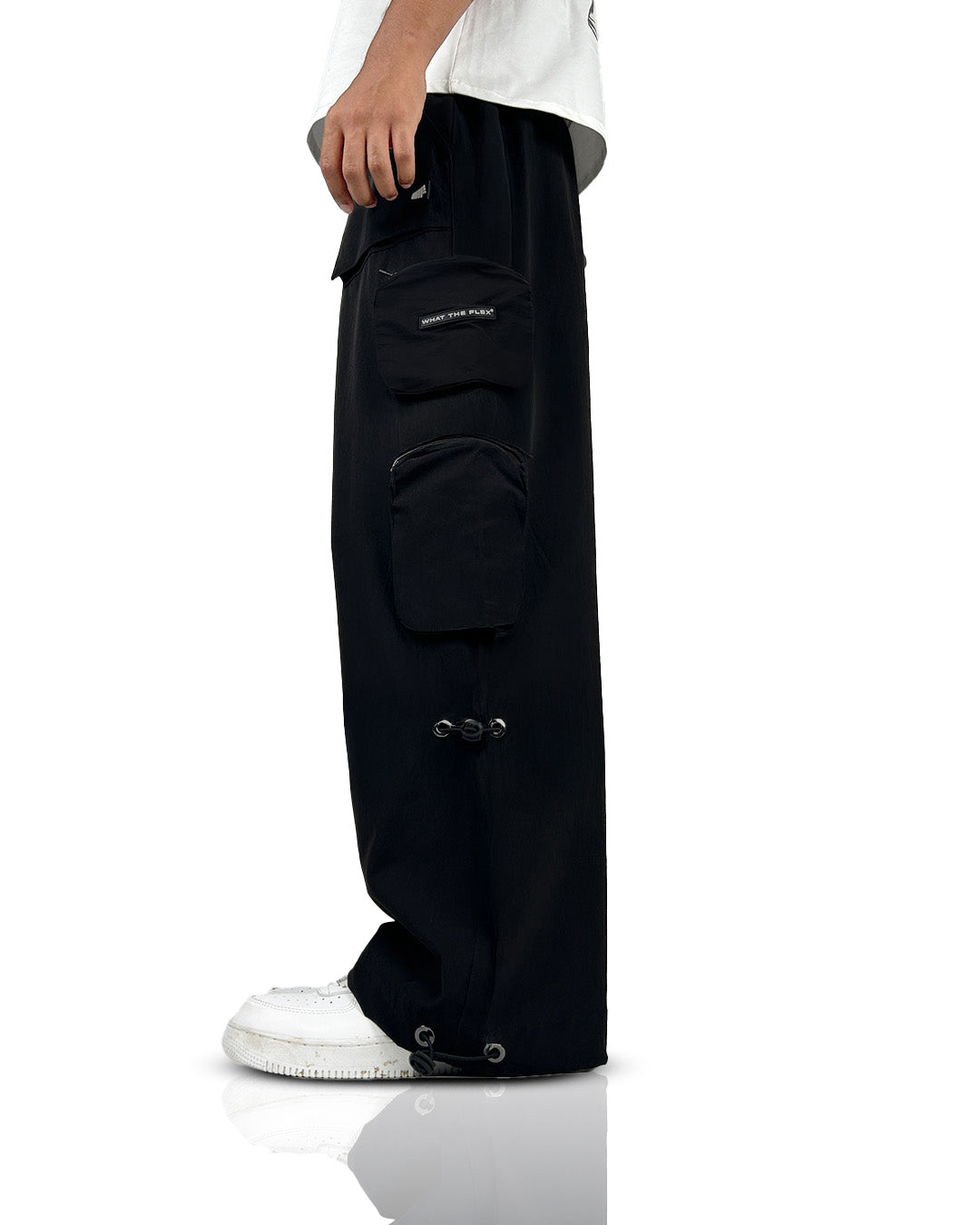 Loadout Black Parachute Pants