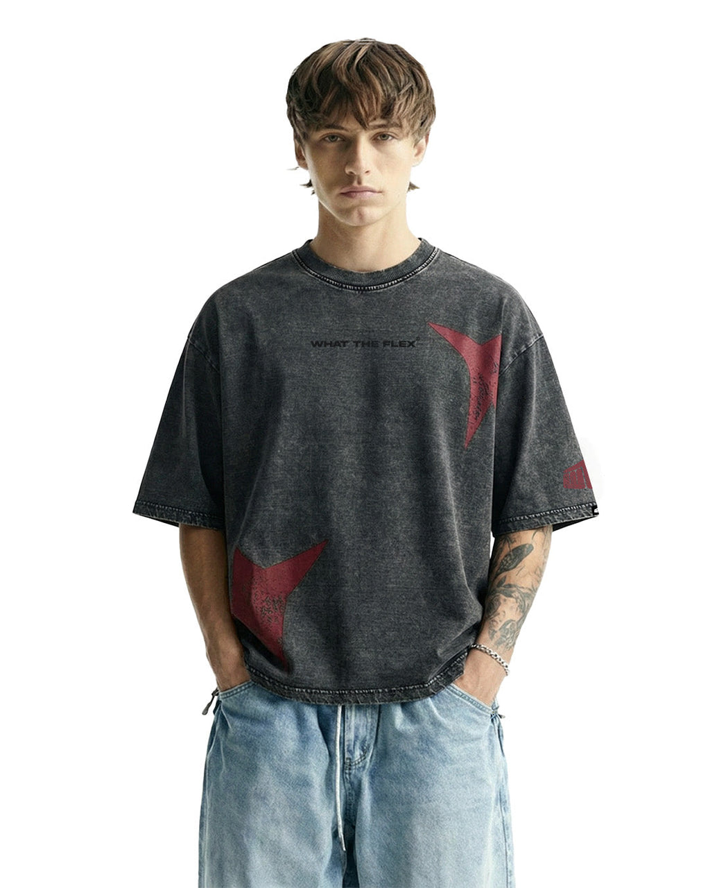 Maximus Travis Scott Acid Wash T-shirt