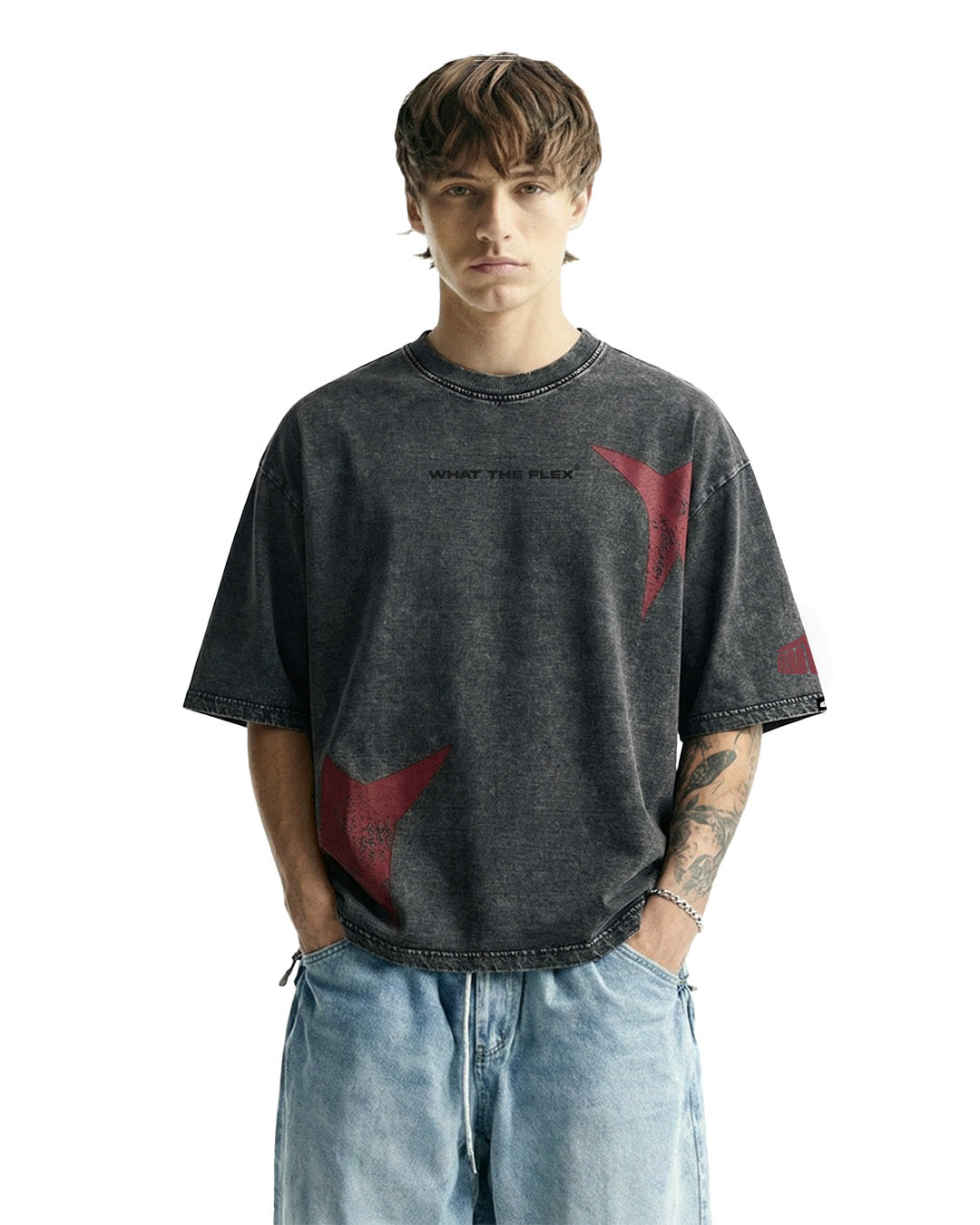 Maximus Travis Scott Acid Wash T-shirt
