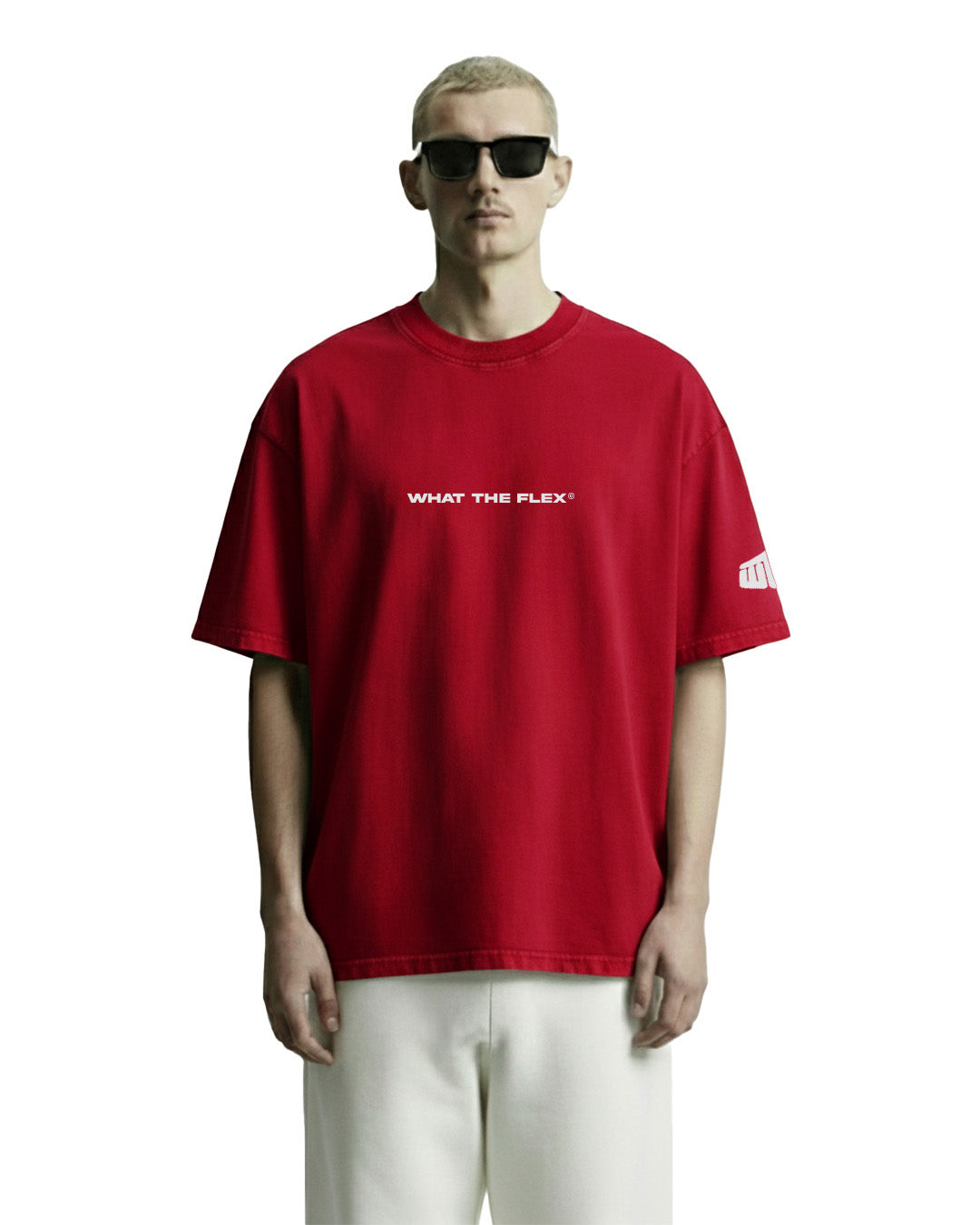 Melted Heavyweight Red T-shirt