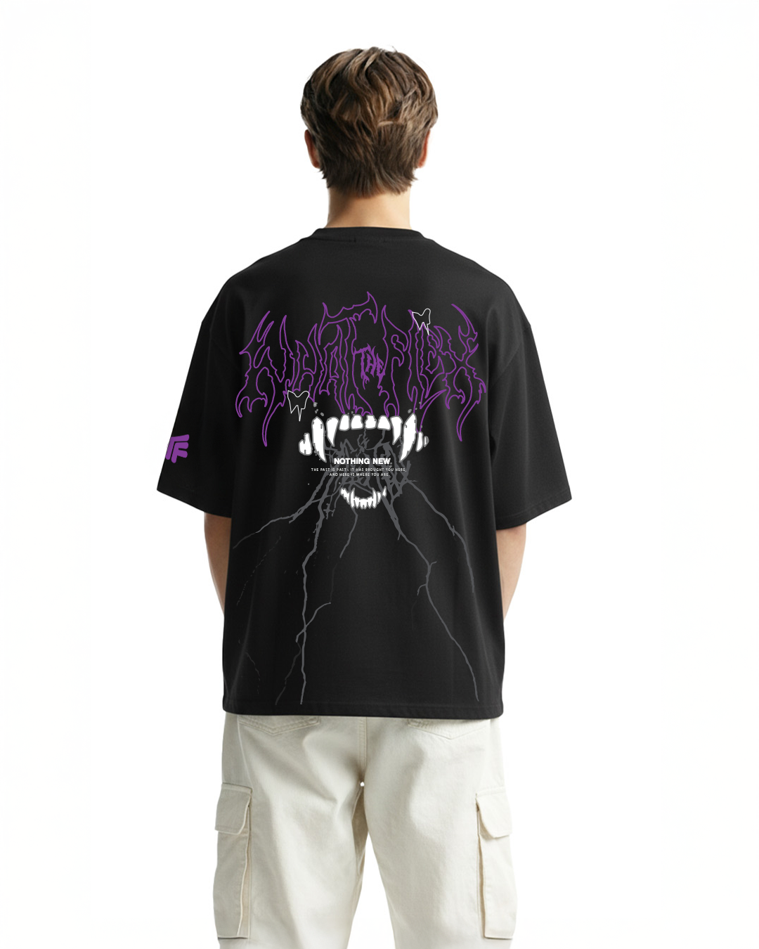 Nothing New Black Heavyweight T-shirt