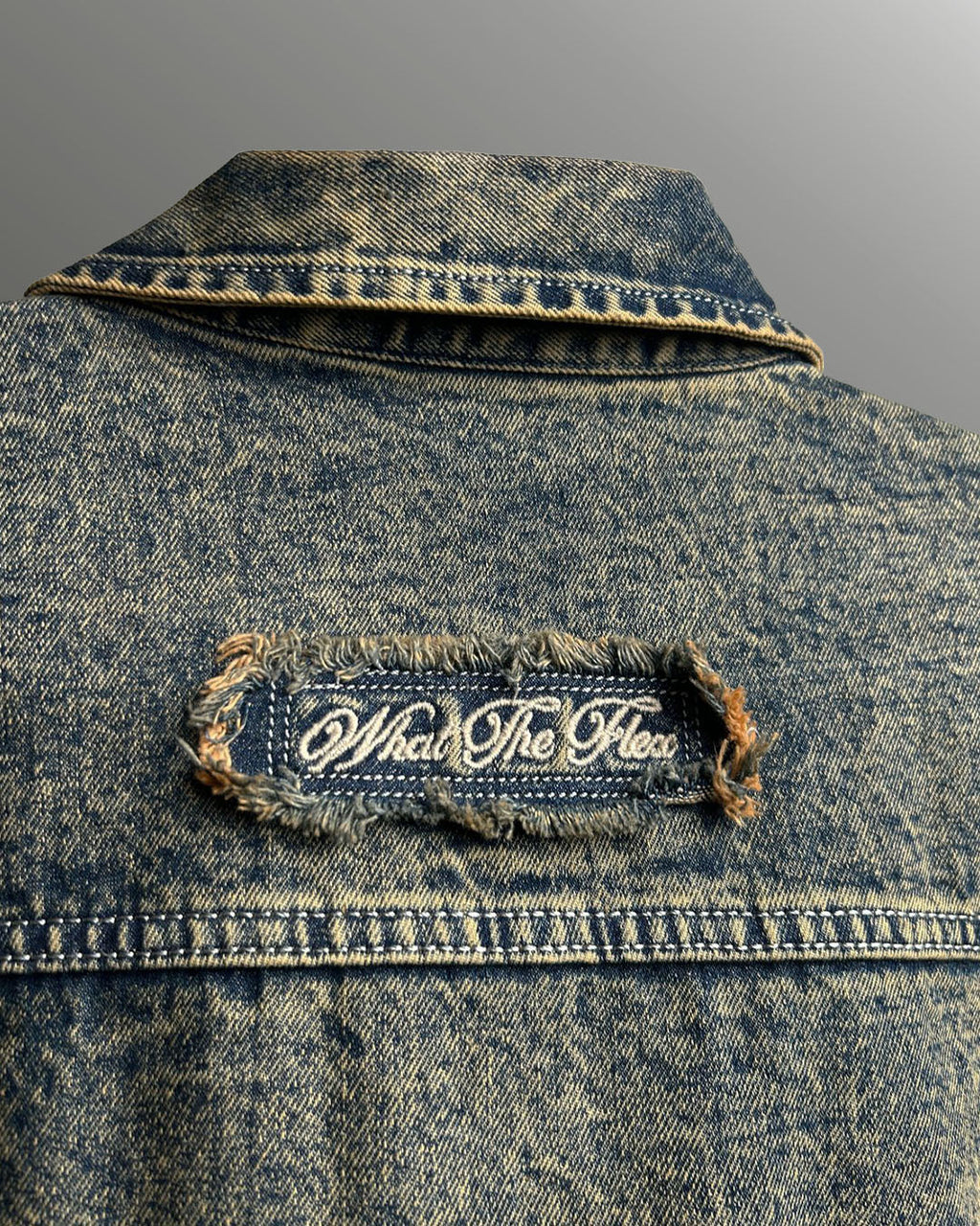Outlaw Burnt Blue Denim Jacket