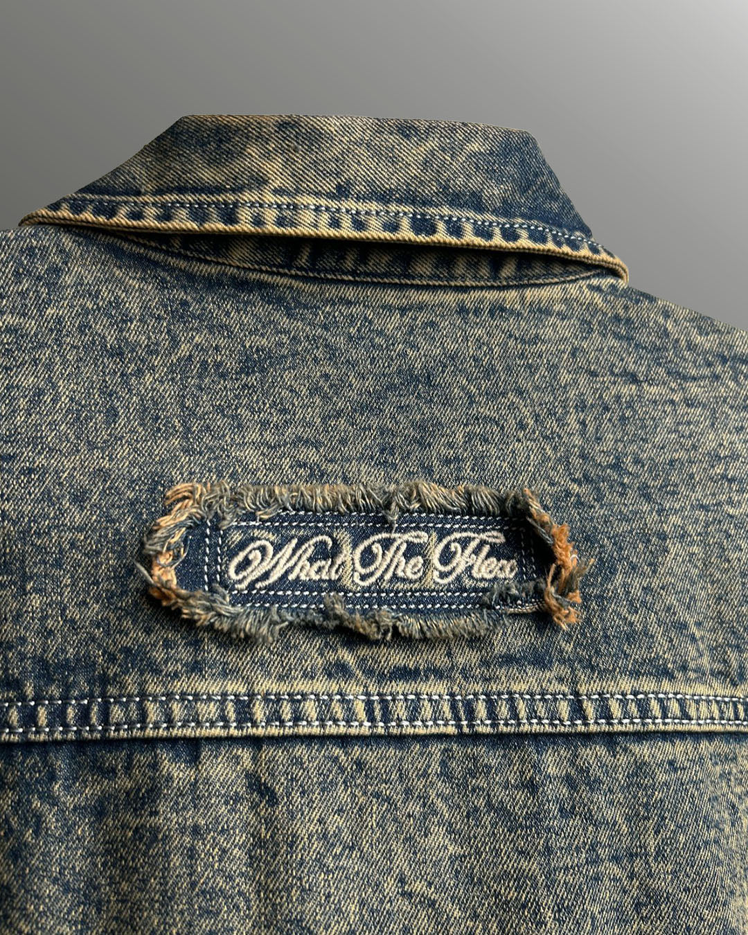 Outlaw Burnt Blue Denim Jacket