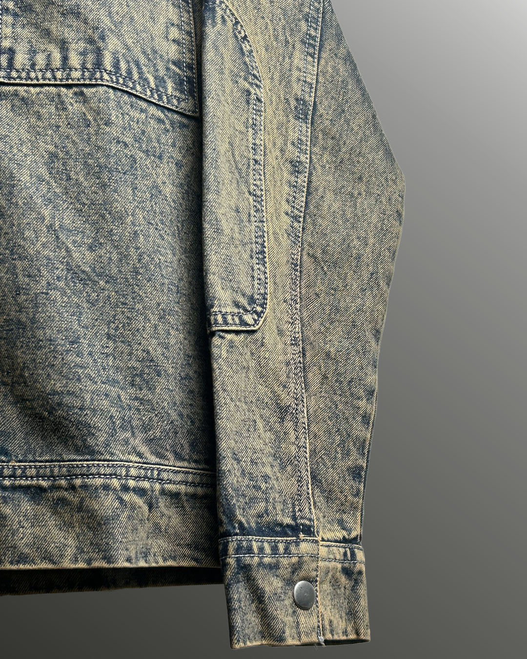 Outlaw Burnt Blue Denim Jacket