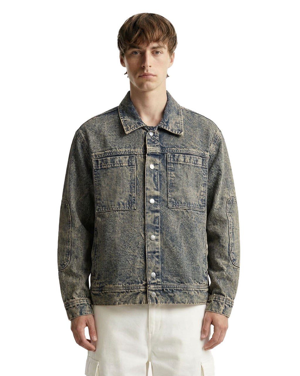 Outlaw Burnt Blue Denim Jacket