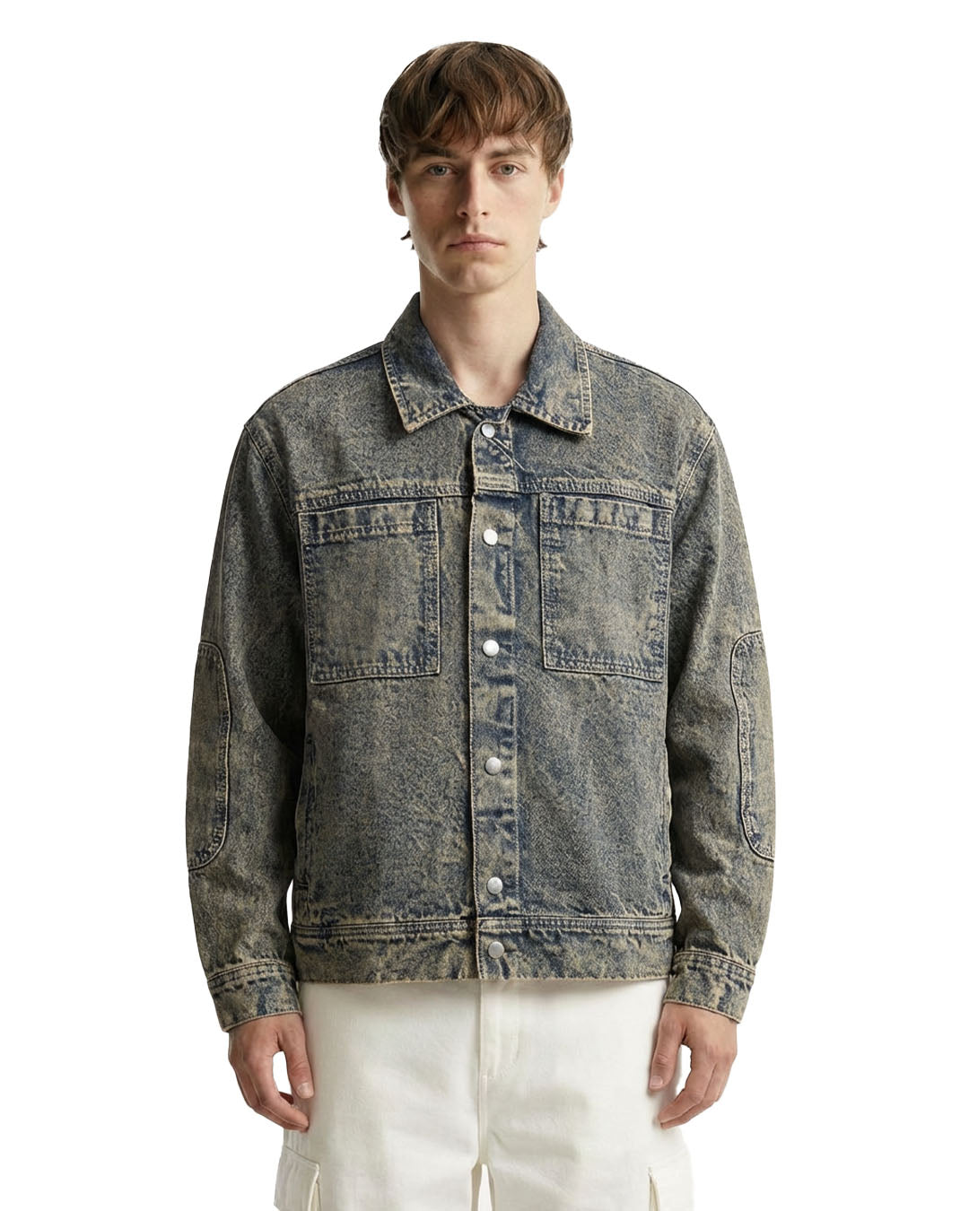 Outlaw Burnt Blue Denim Jacket