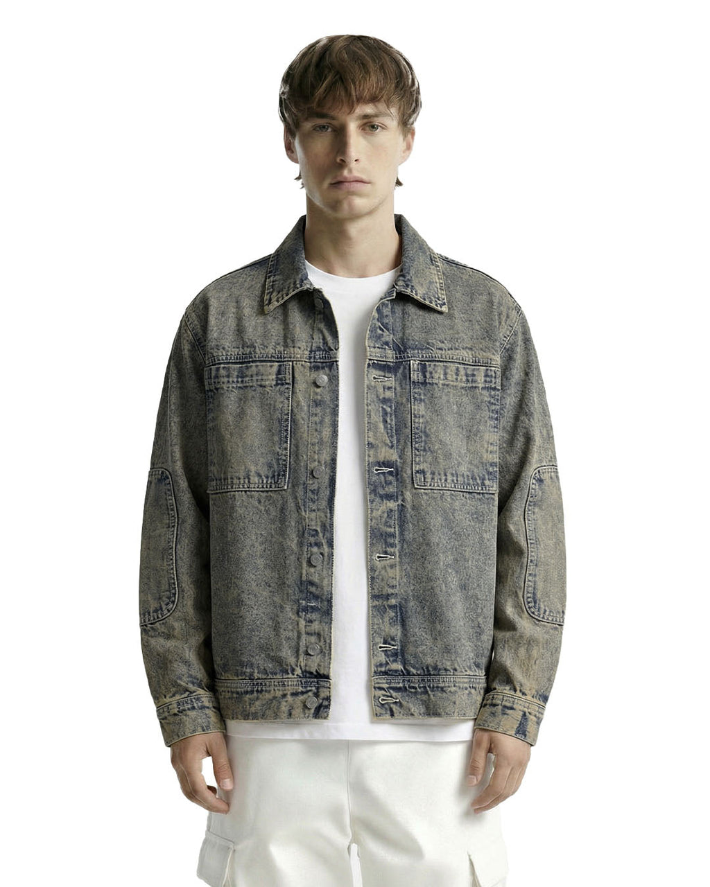 Outlaw Burnt Blue Denim Jacket