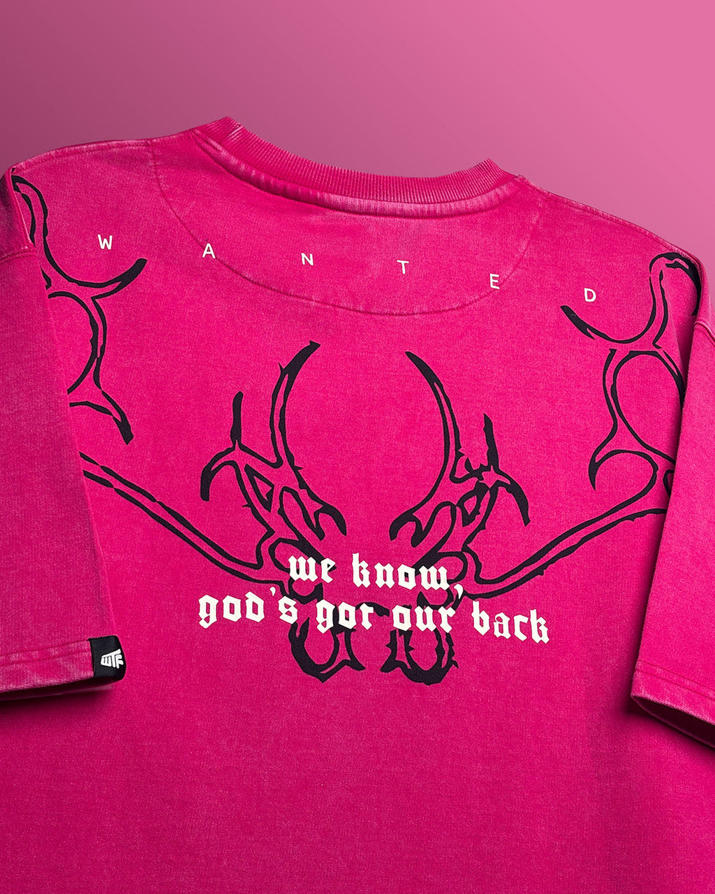 Reborn Pink Acid Wash T-Shirt