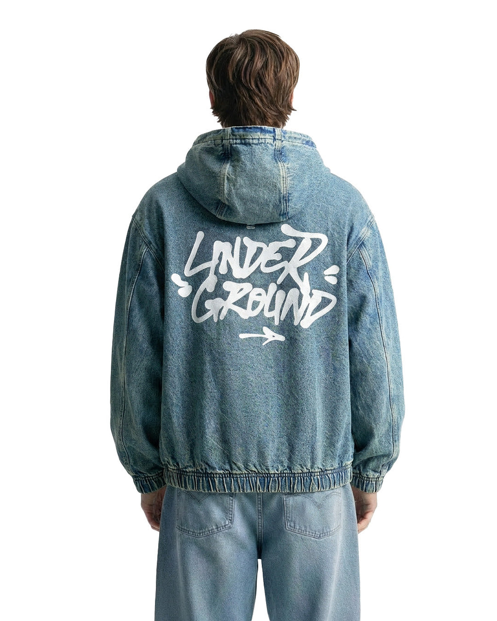 Street Blue Denim Jacket