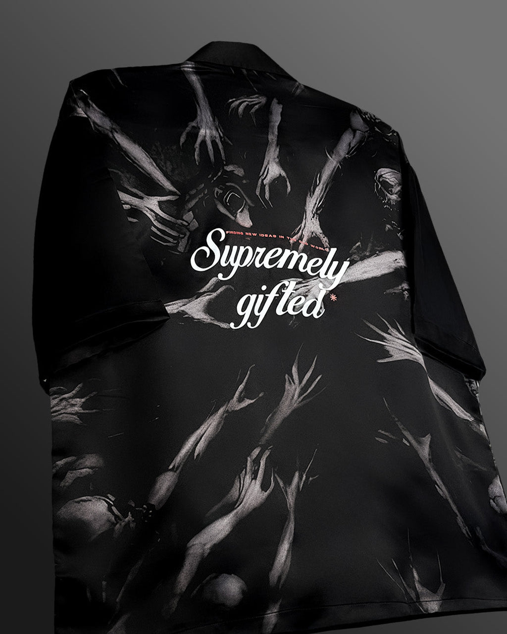 Supremely Gifted Black Fluid Shirt