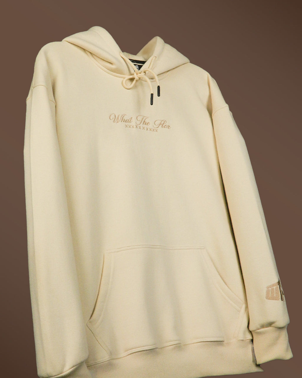 Basic Beige Oversized Hoodie